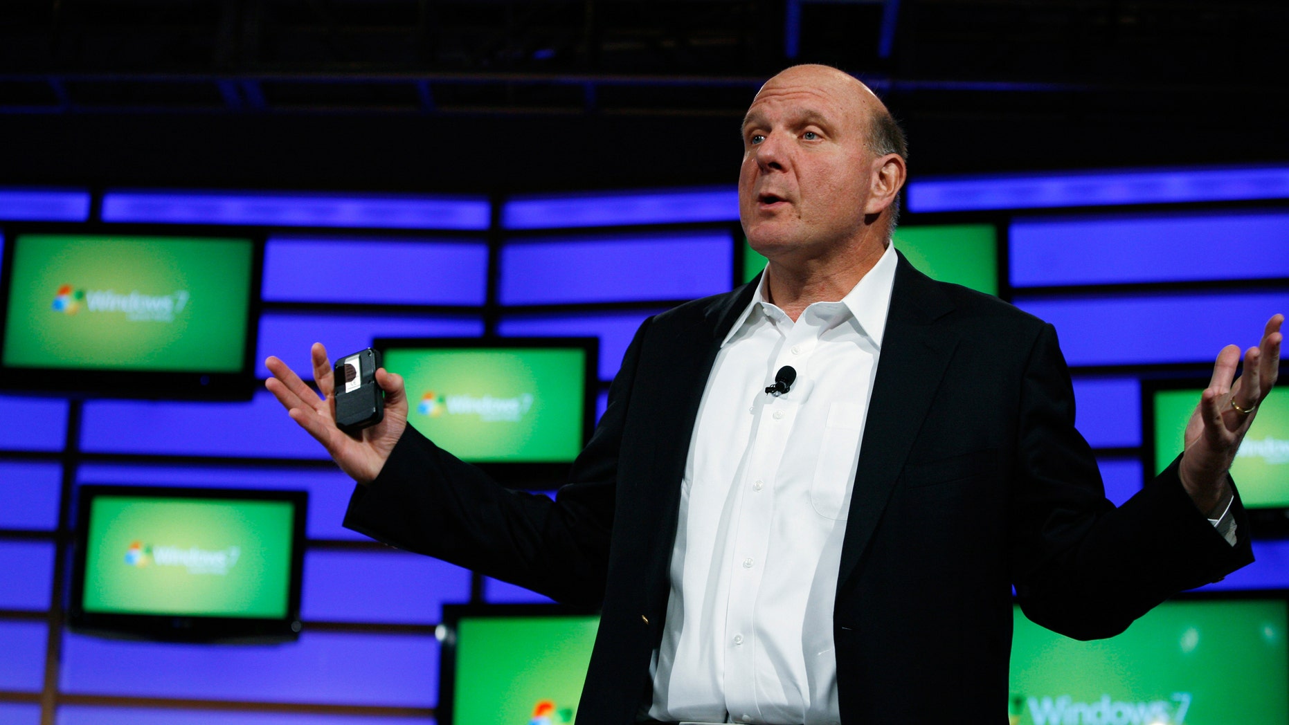 Microsoft CEO Steve Ballmer is riding Google's Android platform to success and profits.