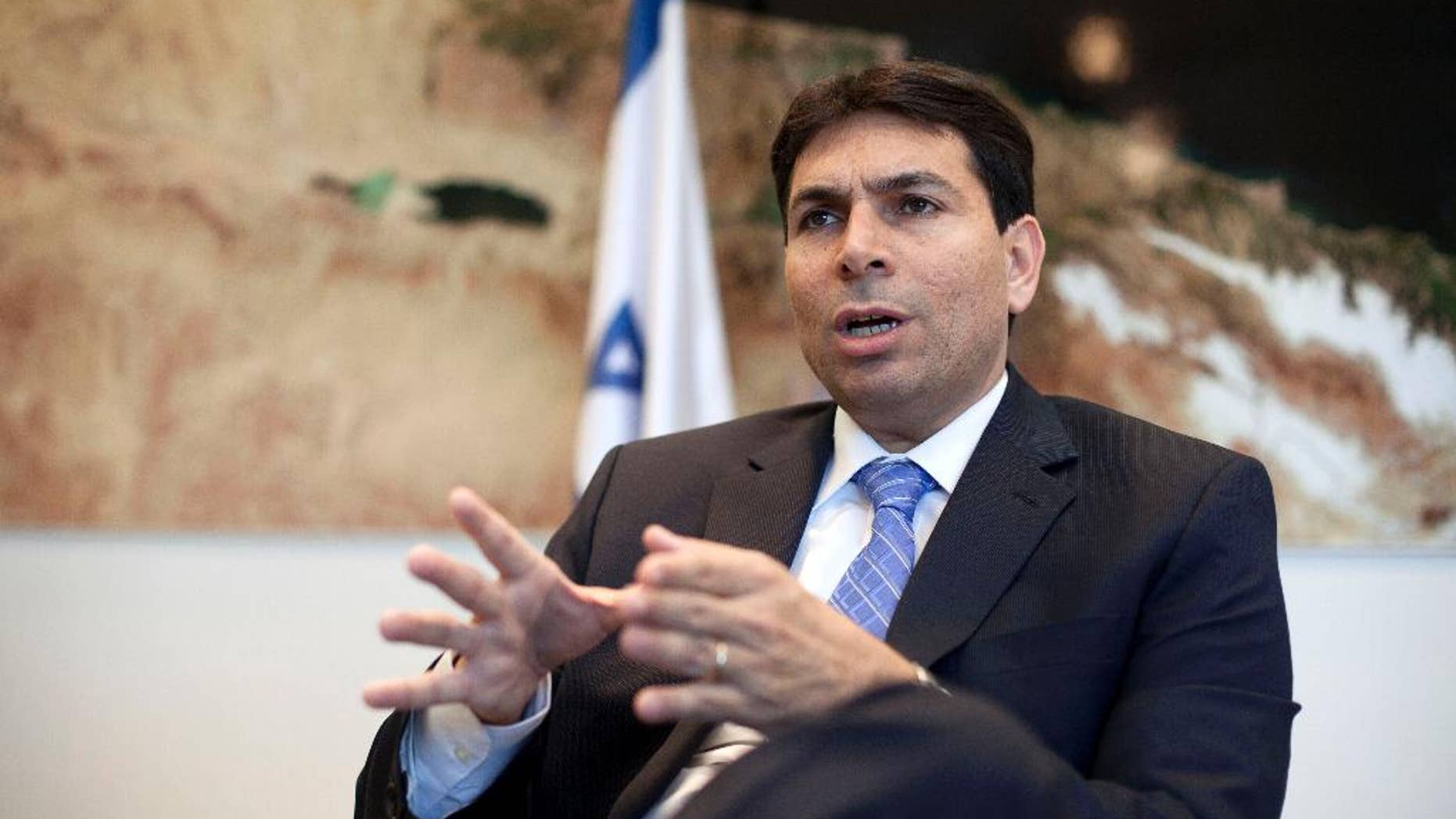 Danny Danon in 2013. (AP Photo/Dan Balilty, File)