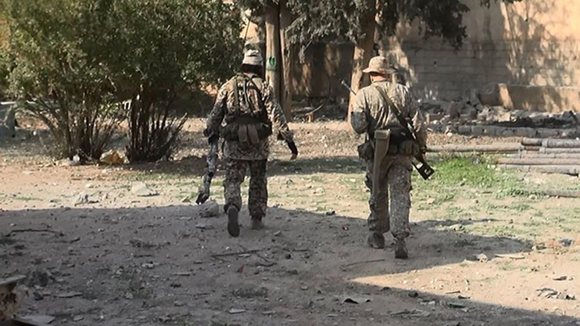 Undated photo shows ISIS fighters in Kobani. U.S. planes fired missiles at al Qaeda militants in Syria for a 3rd time Thursday as part of the international campaign against Islamic extremists. American defense officials said the strike targeted the Khorasan group, which the U.S. says is a special Syrian al Qaeda cell, known as the Nusra Front, that has been plotting attacks against Western interests.