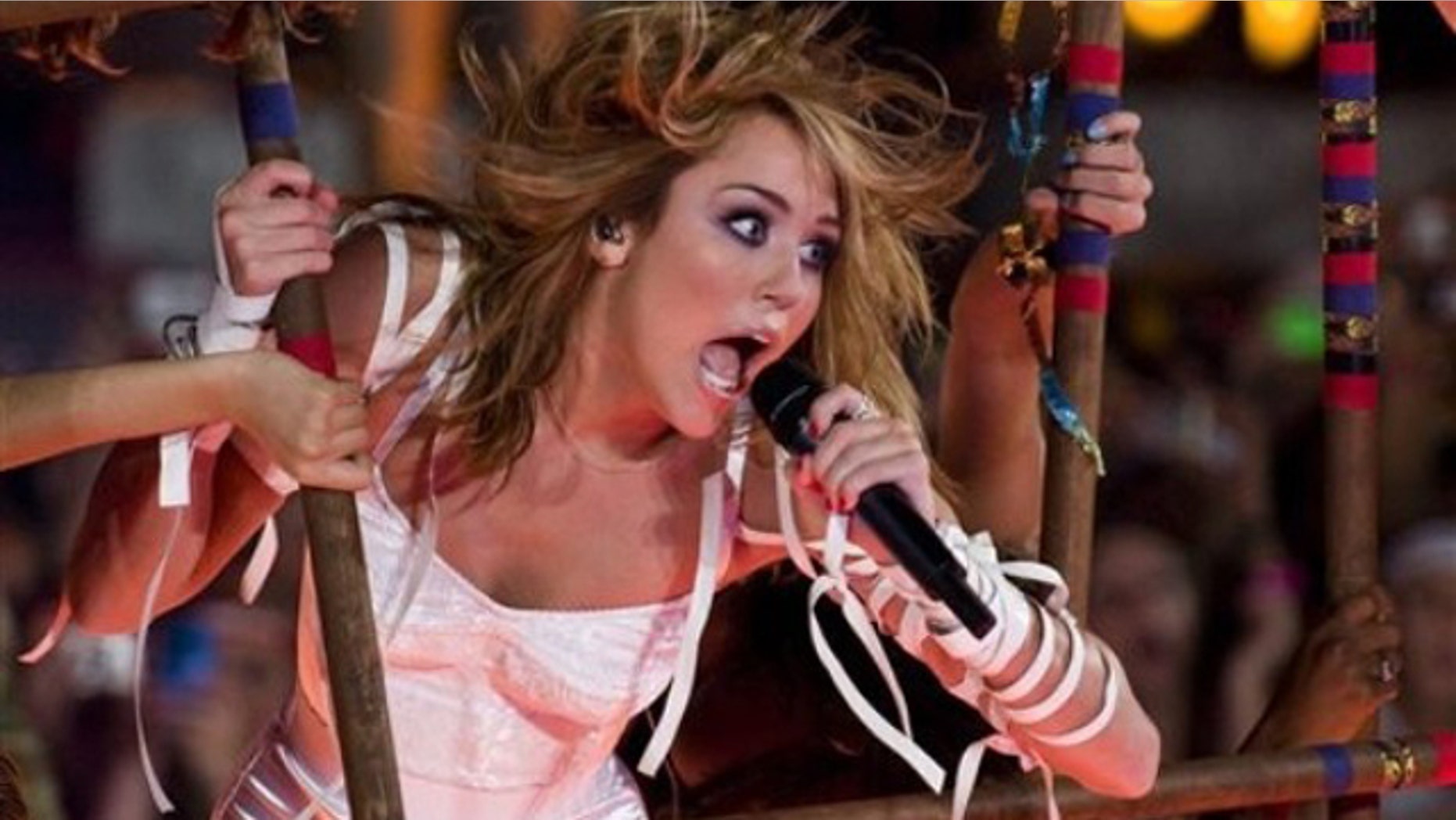 June 20: Miley Cyrus performs at the MuchMusic Video Awards in Toronto.
