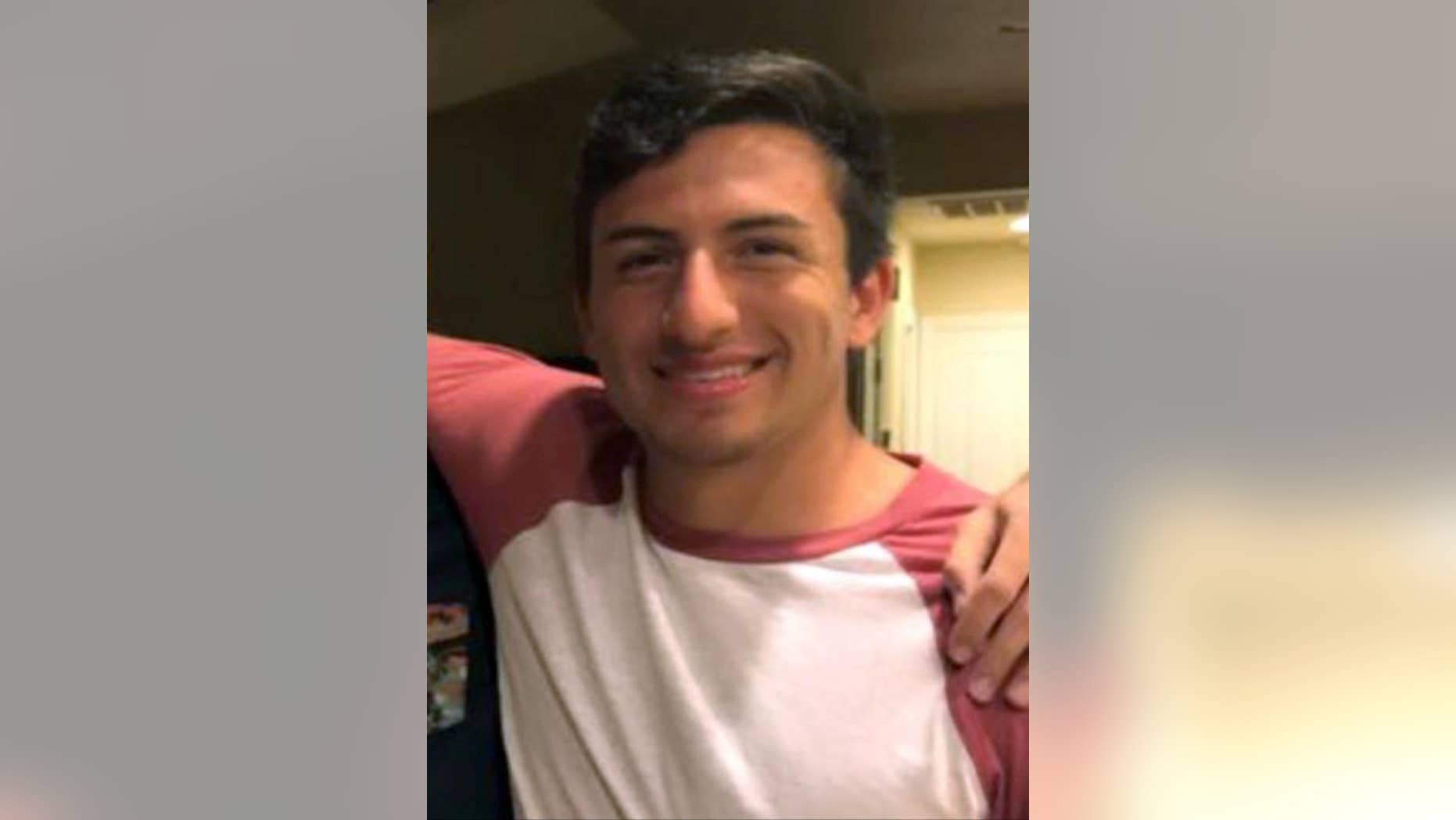 This undated photo provided by the Los Angeles Police Department shows 19-year-old Eloi Vasquez. The University of California, Berkeley, student went missing after he left a party near the University of Southern California campus in Los Angeles early Saturday, March 26, 2015. (AP Photo/Los Angeles Police Department)