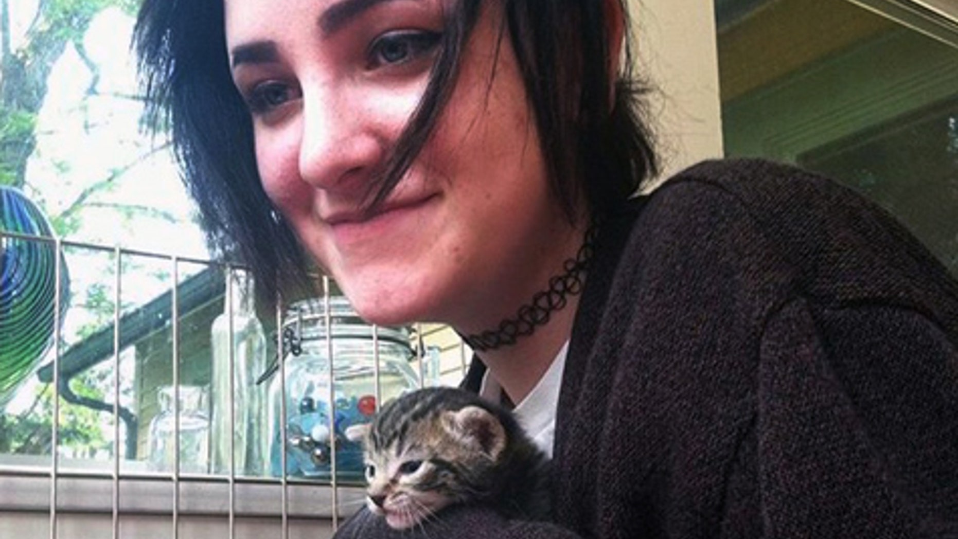 May 9, 2015: This photo provided by Sierra Lundy shows Autumn Veatch in Bellingham, Wash. The 16-year-old survived a small plane crash on Saturday, July 11, 2015 wandering in a mountainous area for several days before being picked up by a motorist and taken to a local hospital on Monday, July 13, 2015. Her step-grandfather, who was piloting the plane, and his wife did not survive the crash. (Sierra Lundy via AP)