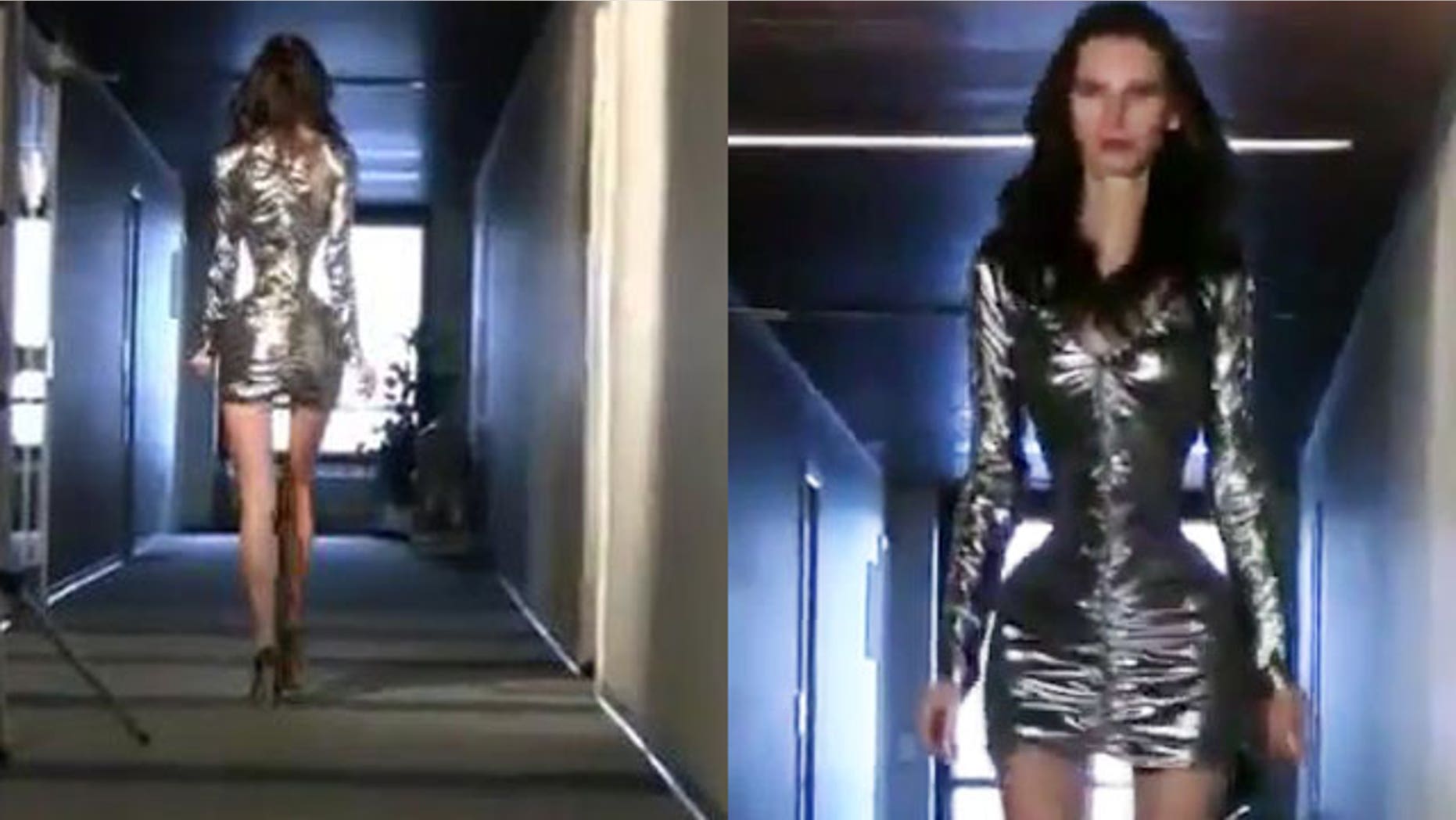 Romanian model Ioana, 30, has a 20-inch waist.