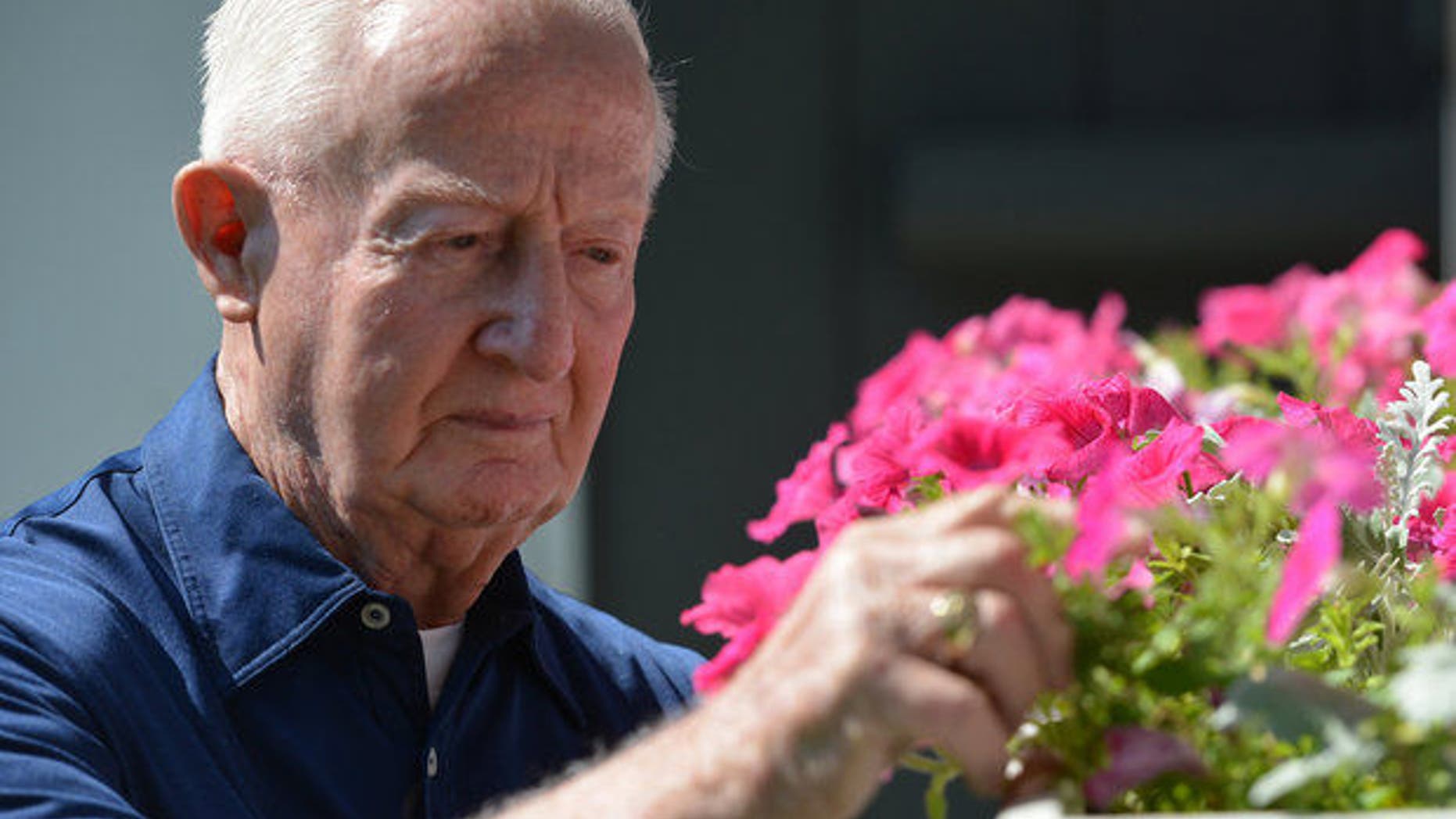 Ed Morrisey, of Northampton, a retired police officer and World War II veteran will graduate from Smith Vocational and Agricultural School this year.