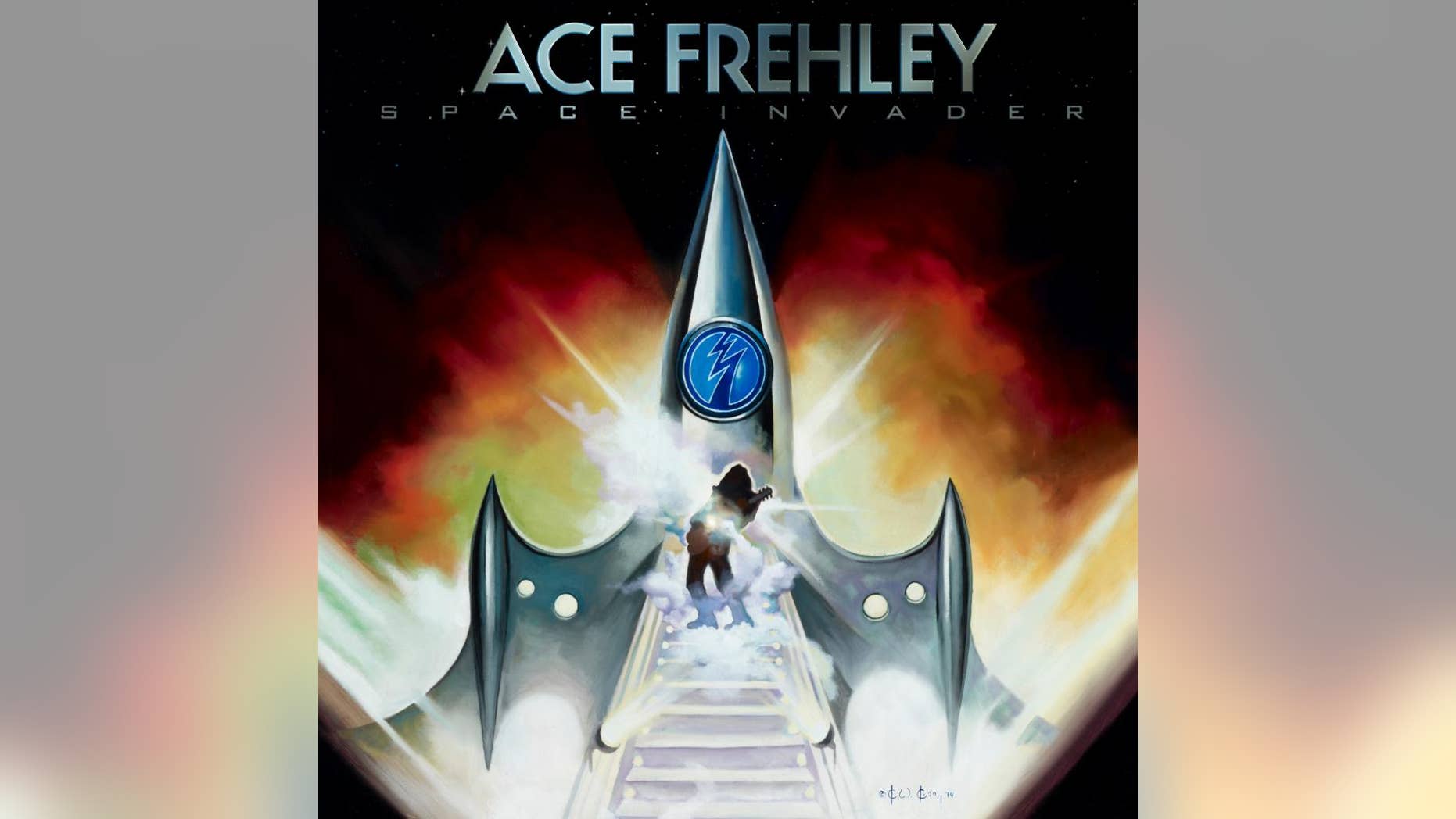 This CD cover image released by eOne shows "Space Invader," by Ace Frehley. (AP Photo/eOne)