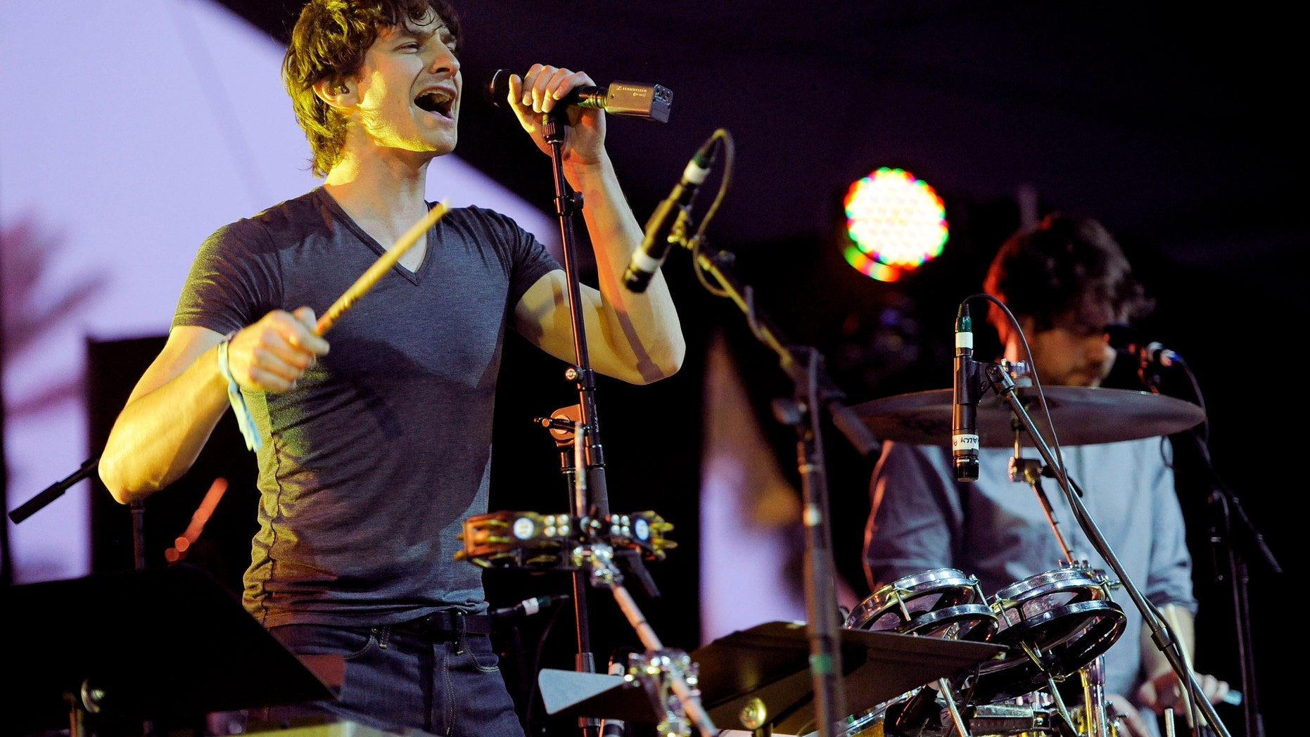 April 15, 2012: File photo, Australian artist Gotye performs during the first weekend of the 2012 Coachella Valley Music and Arts Festival in Indio, Calif. Gotye's smash hit Somebody I Used to Know is Spotifys top song of the year.