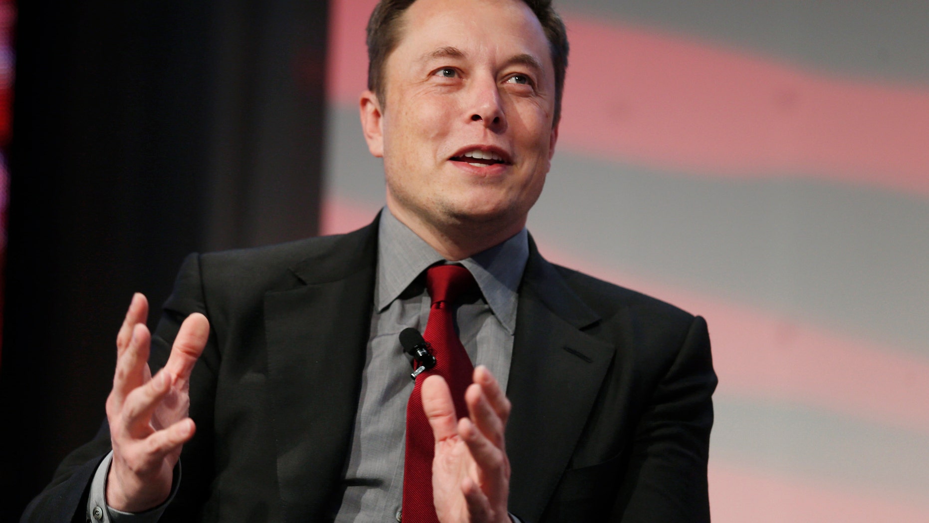 File photo - Tesla Motors CEO Elon Musk talks at the Automotive World News Congress at the Renaissance Center in Detroit, Michigan, Jan. 13, 2015.