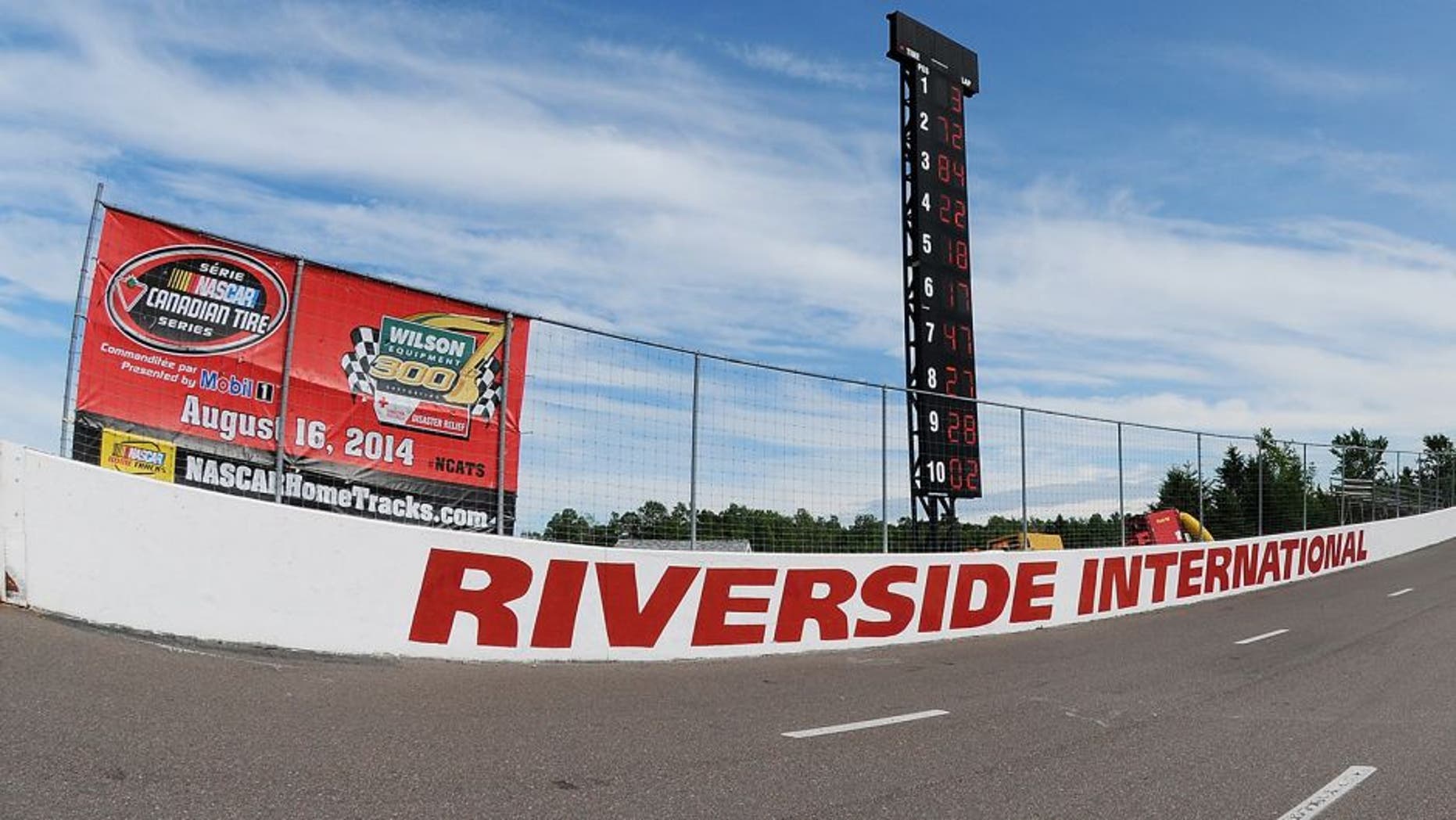 ANTIGONISH, NS - AUGUST 16: The Wilson Equipment 300 at Riverside International Speedway on August 16, 2014 in Antigonish, Nova Scotia, Canada. (Photo by Matthew Murnaghan/NASCAR via Getty Images)