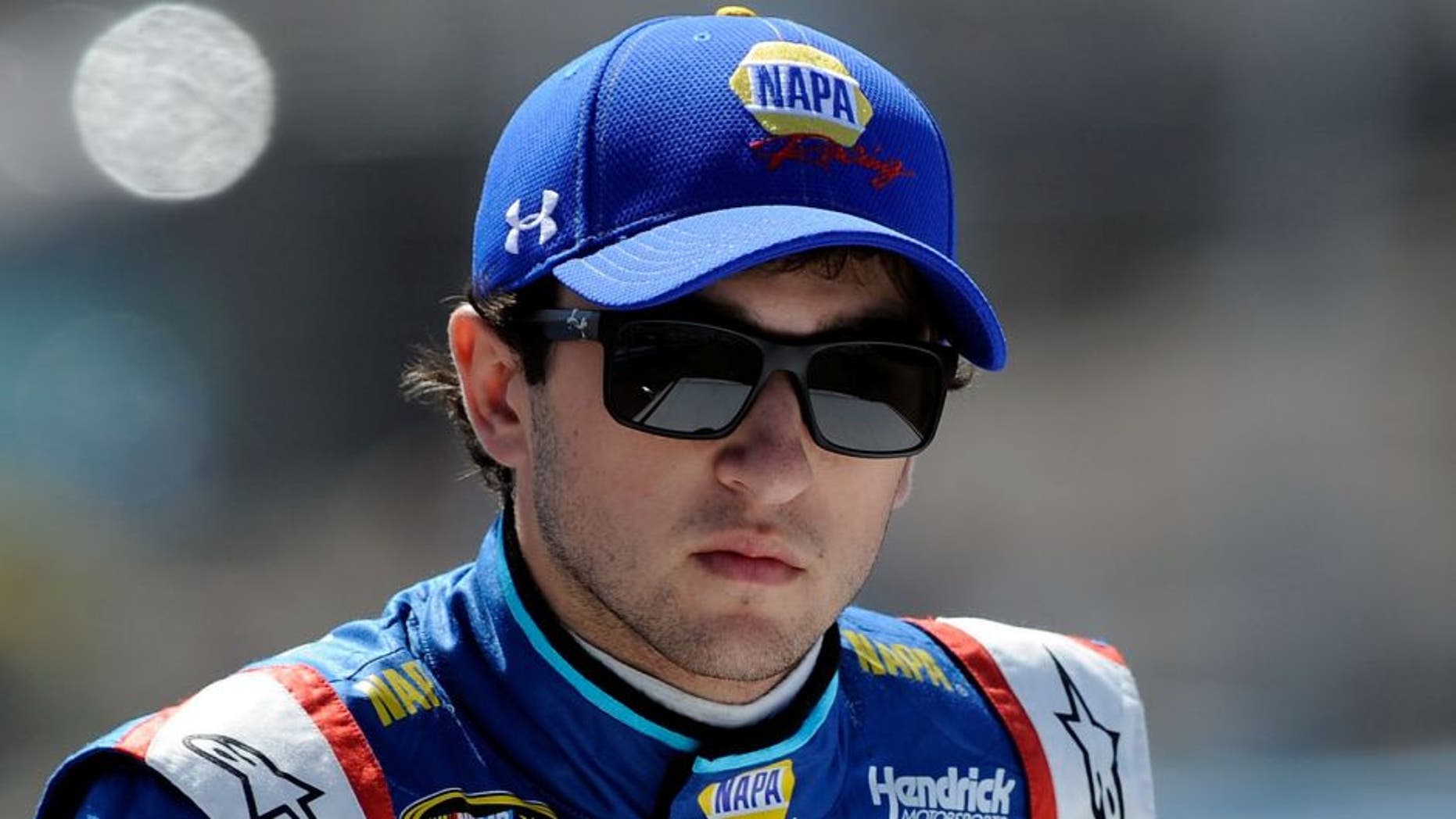 AVONDALE, AZ - MARCH 13: Chase Elliott, driver of the #24 NAPA Auto Parts Chevrolet, is introduced prior to the NASCAR Sprint Cup Series Good Sam 500 at Phoenix International Raceway on March 13, 2016 in Avondale, Arizona. (Photo by Jared C. Tilton/Getty Images)