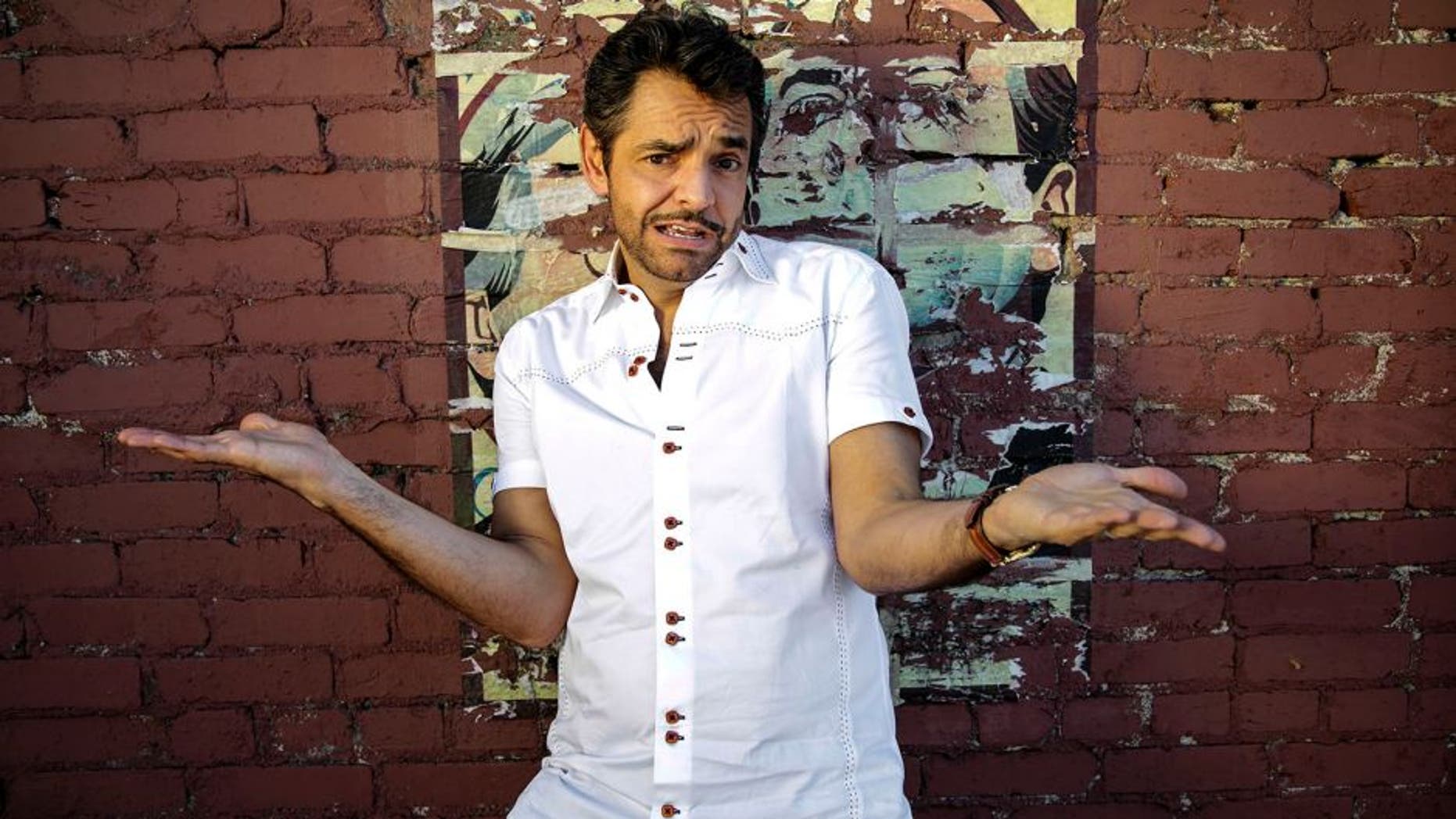 Eugenio Derbez photographed in Los Angeles, Thursday, September 05, 2013. Derbez is a Mexican comic actor who directed and stars in last weekend's biggest box office surprise hit movie, "Instructions Not Included." He is a big name in Mexico, but still little known in the U.S., unless you speak Spanish. (Photo by Ricardo DeAratanha/Los Angeles Times via Getty Images)