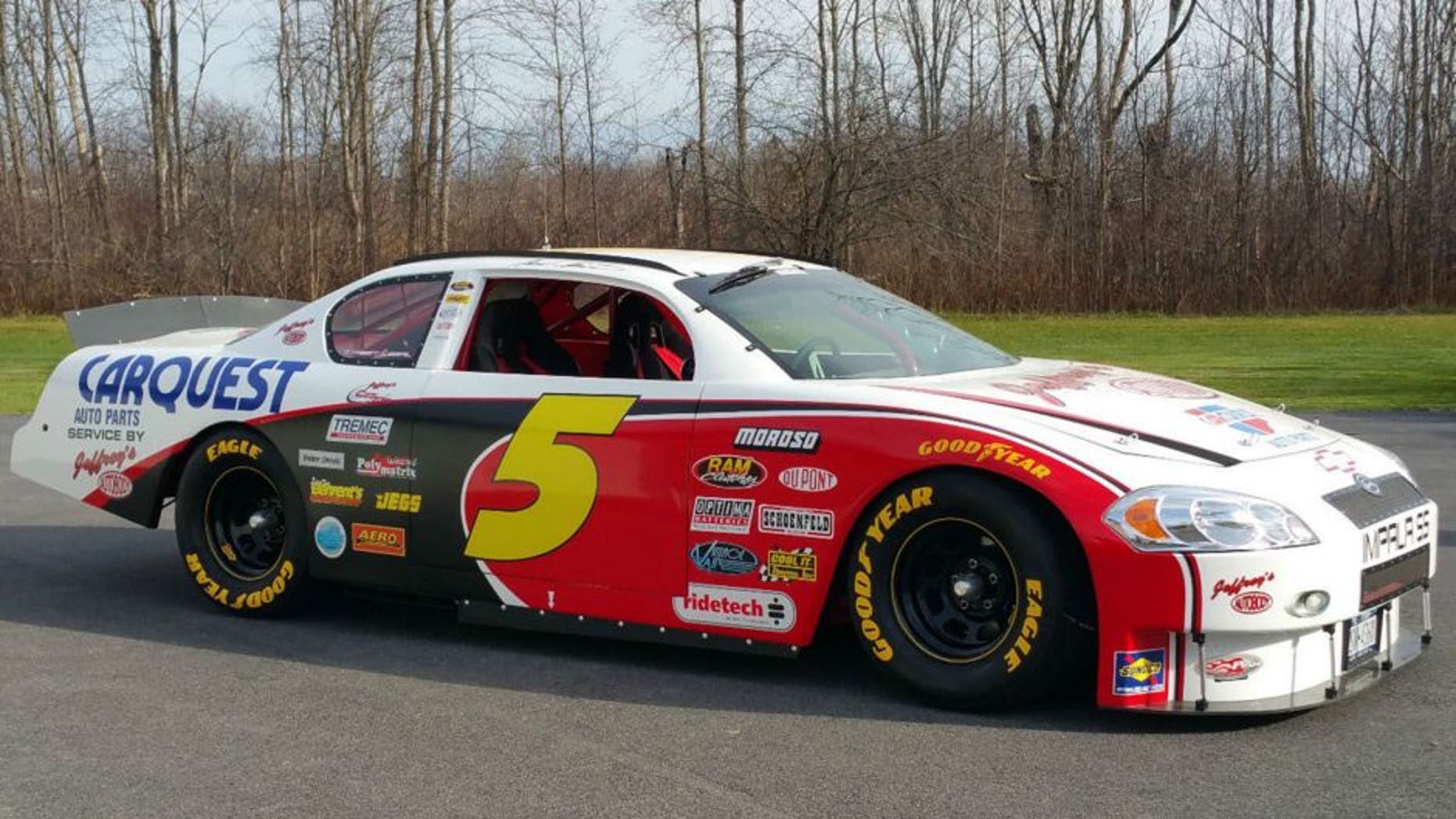 This Mark Martin Tribute Stock Car Is Street Legal And For Sale