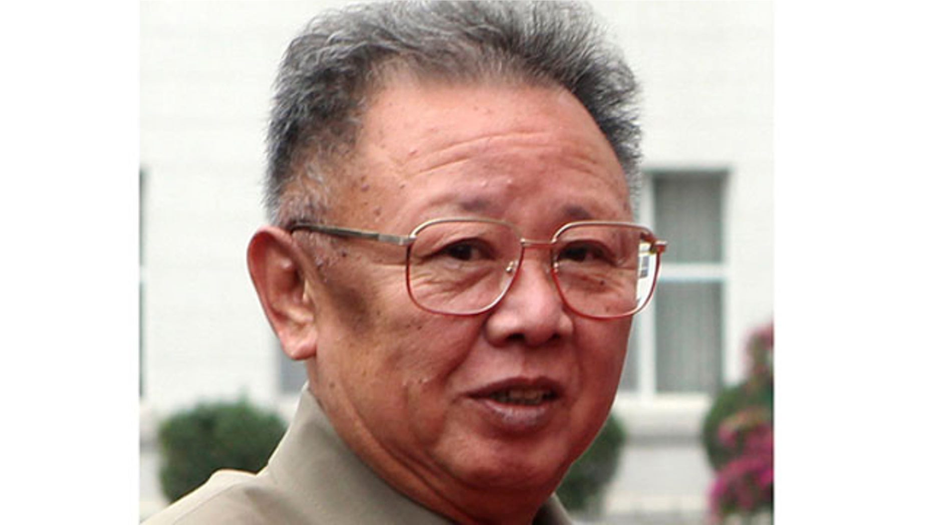 A Kim Jong Il photo released by China's official Xinhua news agency on Friday, Aug. 27. The photo shows the North Korean leader in northeast China's Jilin province.