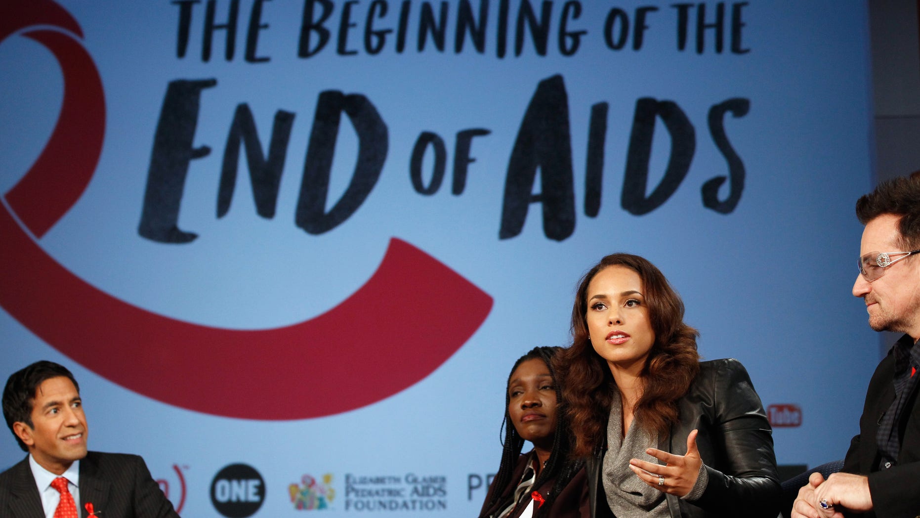 Celebrities are among the many people continuing to raise awareness on HIV/AIDS.
