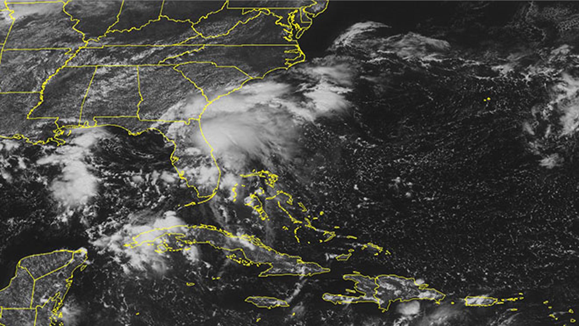 NOAA satellite image from Sept. 13, 2016, at 9:45 AM EDT shows a cold front over the Great Lakes and the Mid-Mississippi Valley.