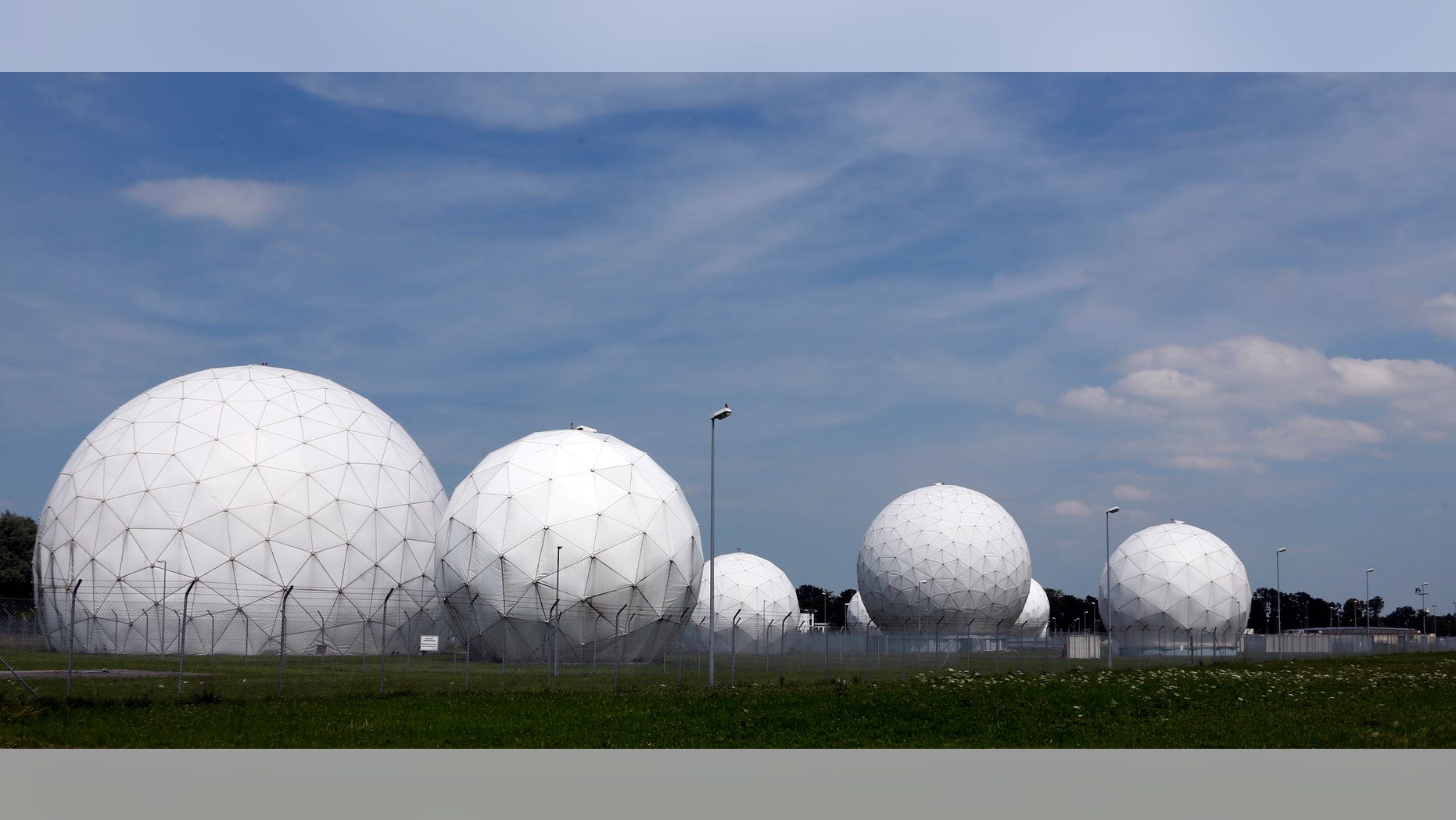 July 8, 2013 - FILE photo of the former monitoring base of the U.S. intelligence organization National Security Agency (NSA) in Bad Aibling, near Munich, southern Germany, that was closed in 2004. The German government has canceled a Cold War-era surveillance pact with the US and Britain following concerns about their alleged electronic eavesdropping in Germany.