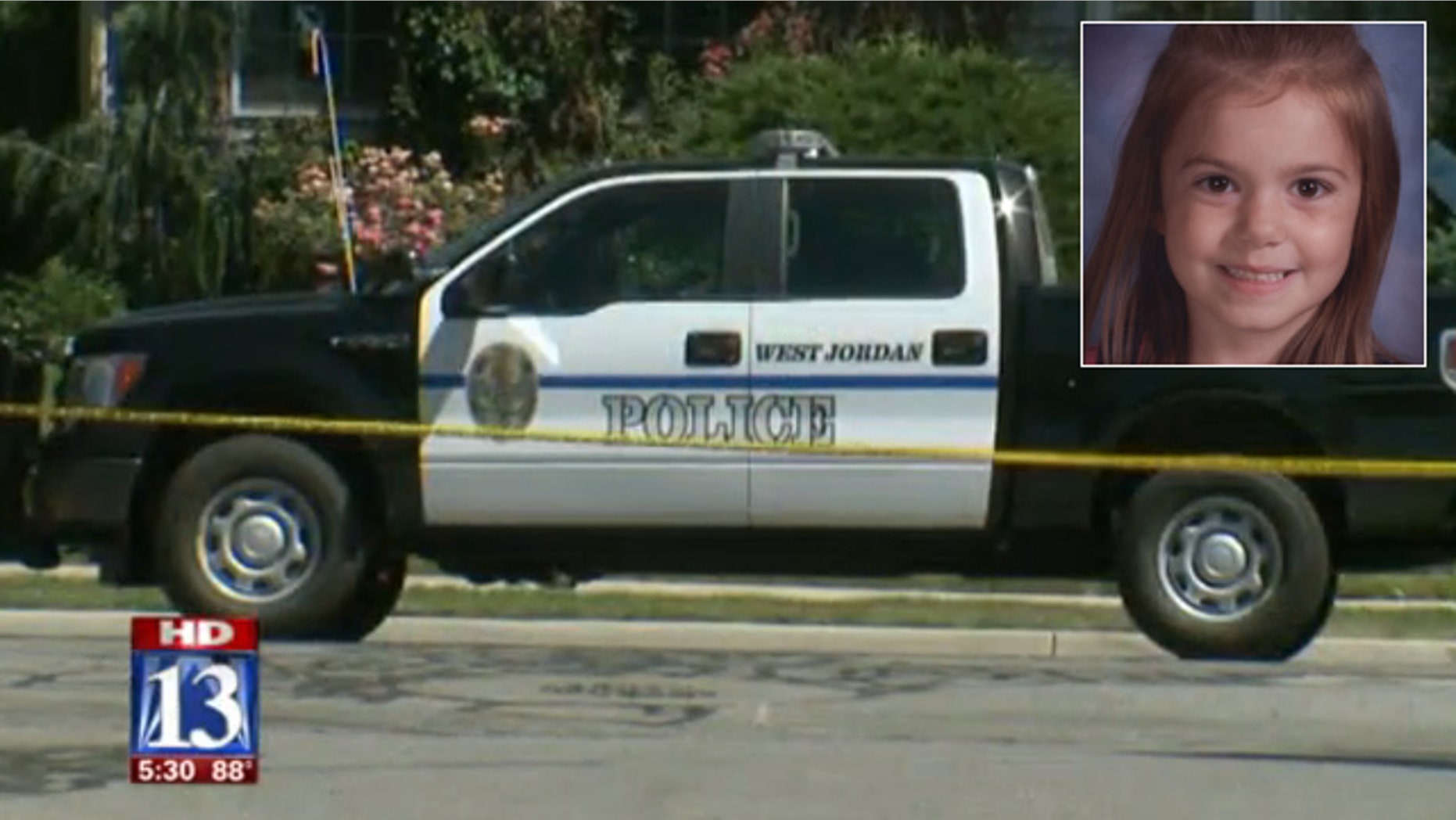 The crime scene where Sierra Newbold disappeared.