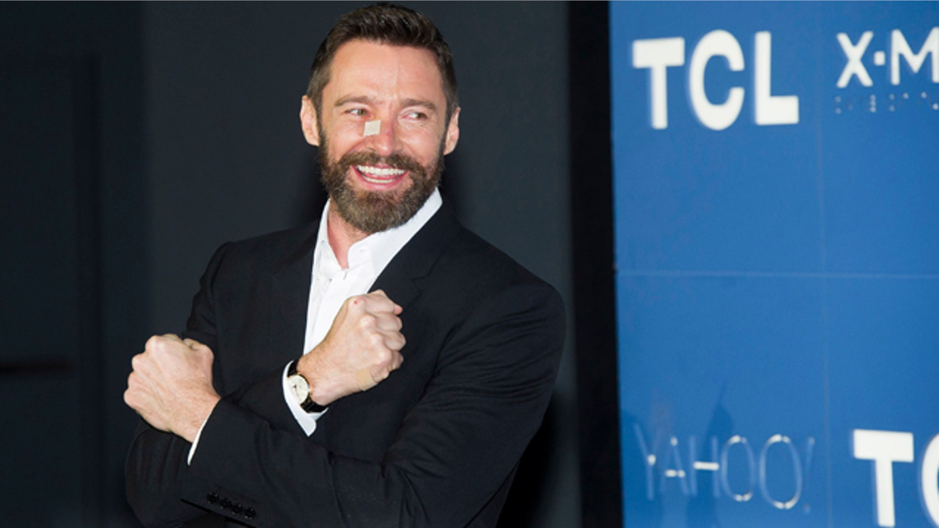 May 10, 2014: Hugh Jackman attends the 'X-Men: Days of Future Past' world premiere on Saturday, May 10, 2014, in New York. (Photo by Charles Sykes/Invision/AP)