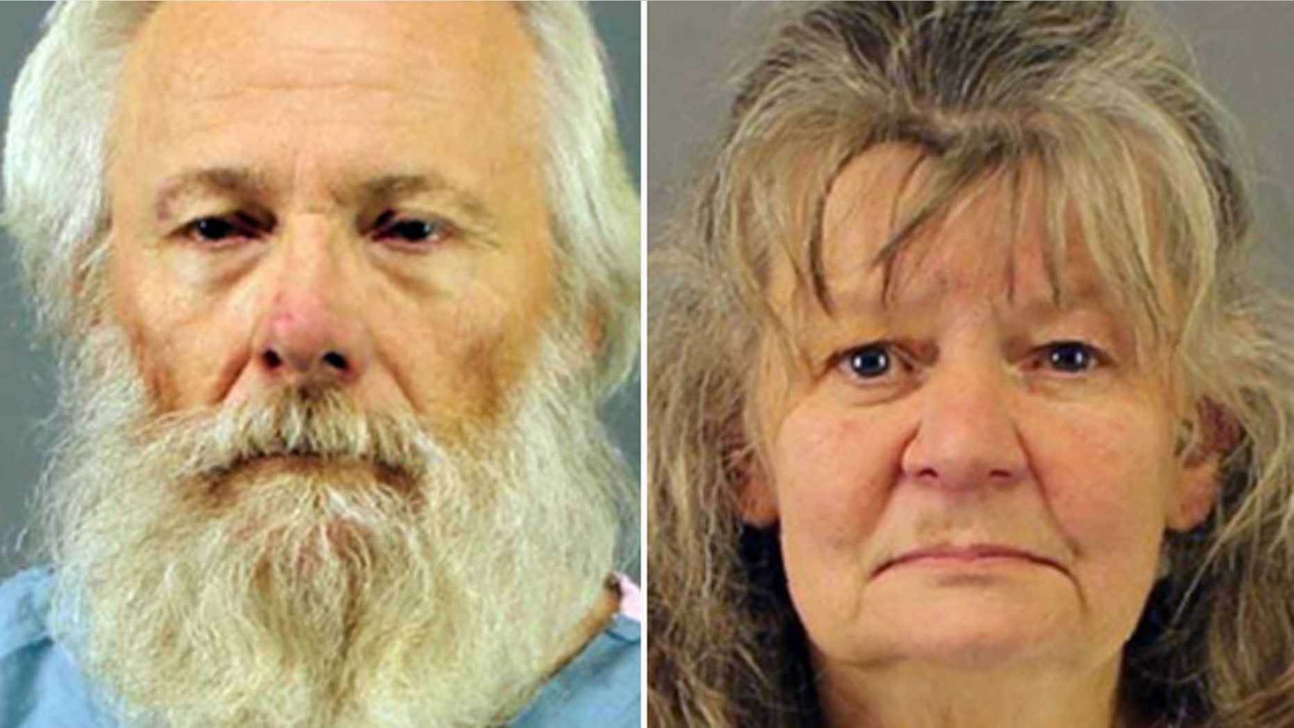 Oct. 13, 2015: These photos show Bruce and Deborah Leonard, who have been charged with first-degree manslaughter in the beating death of their son in a New York state church. (New Hartford Police Department)