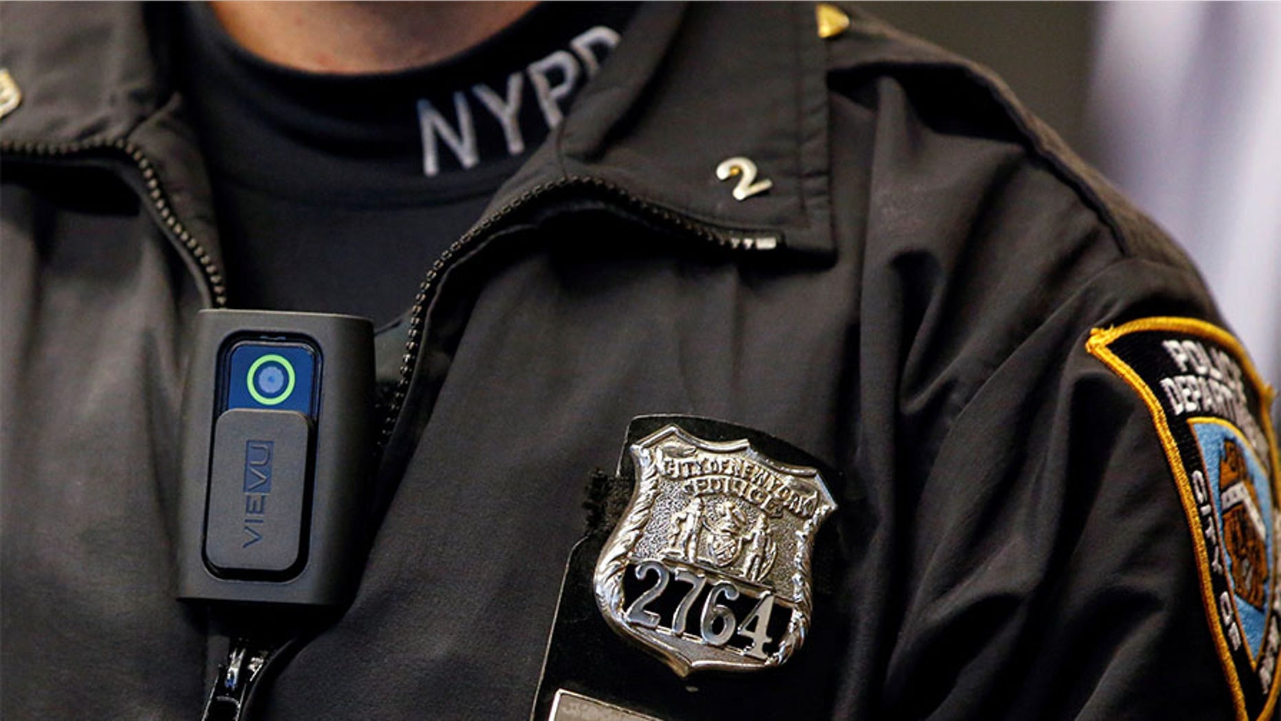 New York City Mayor Bill de Blasio announced Tuesday that NYPD patrol officers would have body cameras this year.