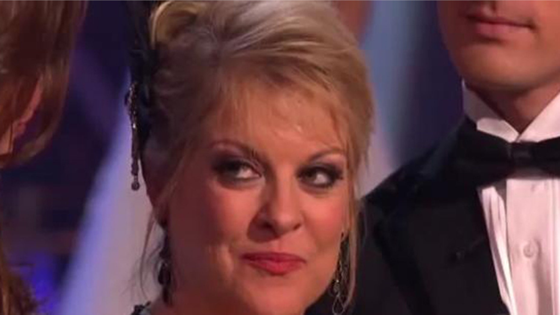 Nov. 8, 2011: Nancy Grace gets eliminated on "Dancing With the Stars" Tuesday night in Los Angeles, Calif.