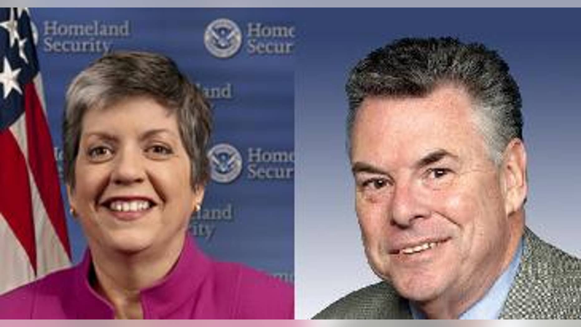 Janet Napolitano / Peter King