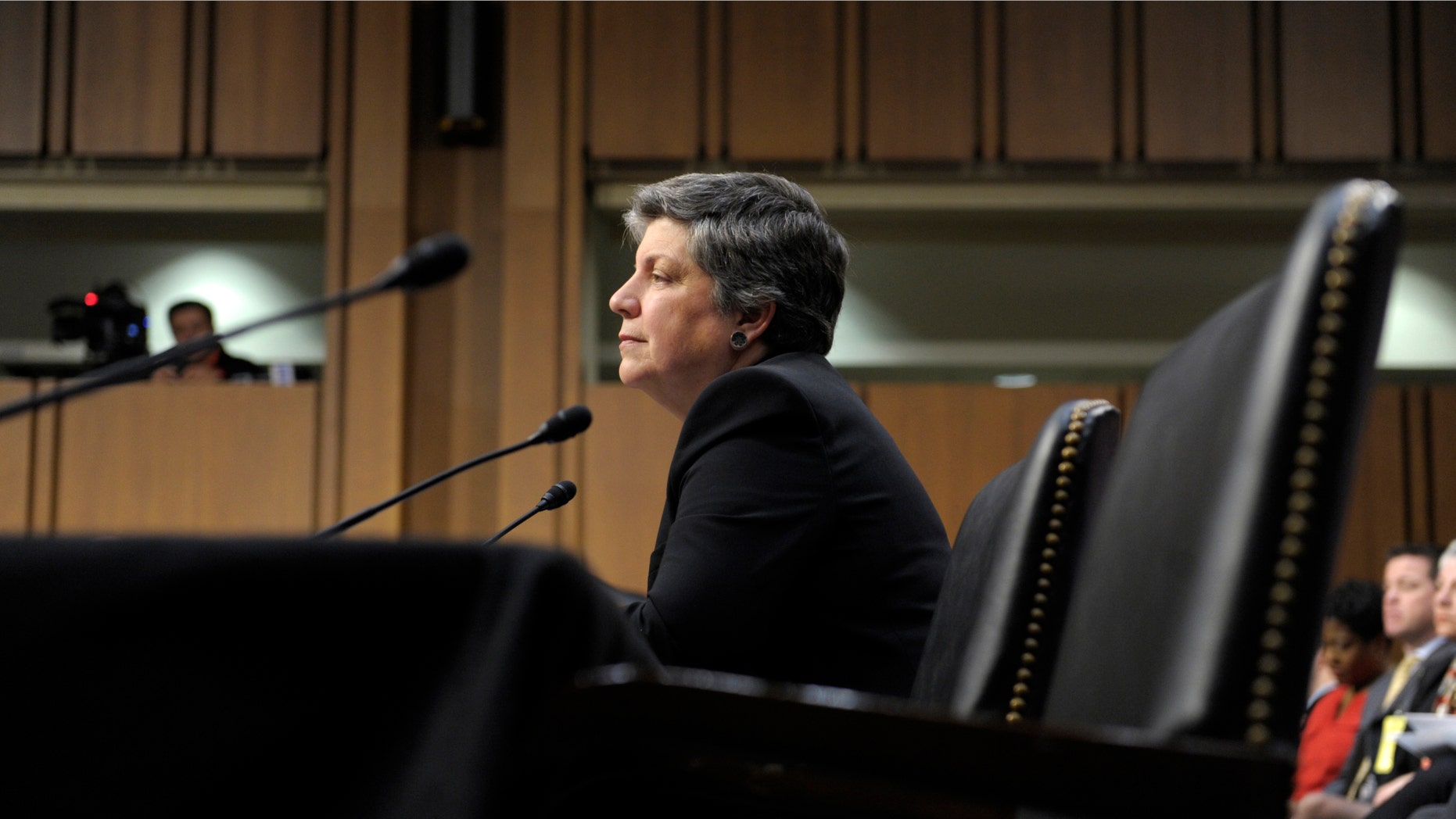 Wednesday, Feb. 13, 2013: Homeland Security Secretary Janet Napolitano testifies before the Senate, in Washington, D.C., on immigration reform.