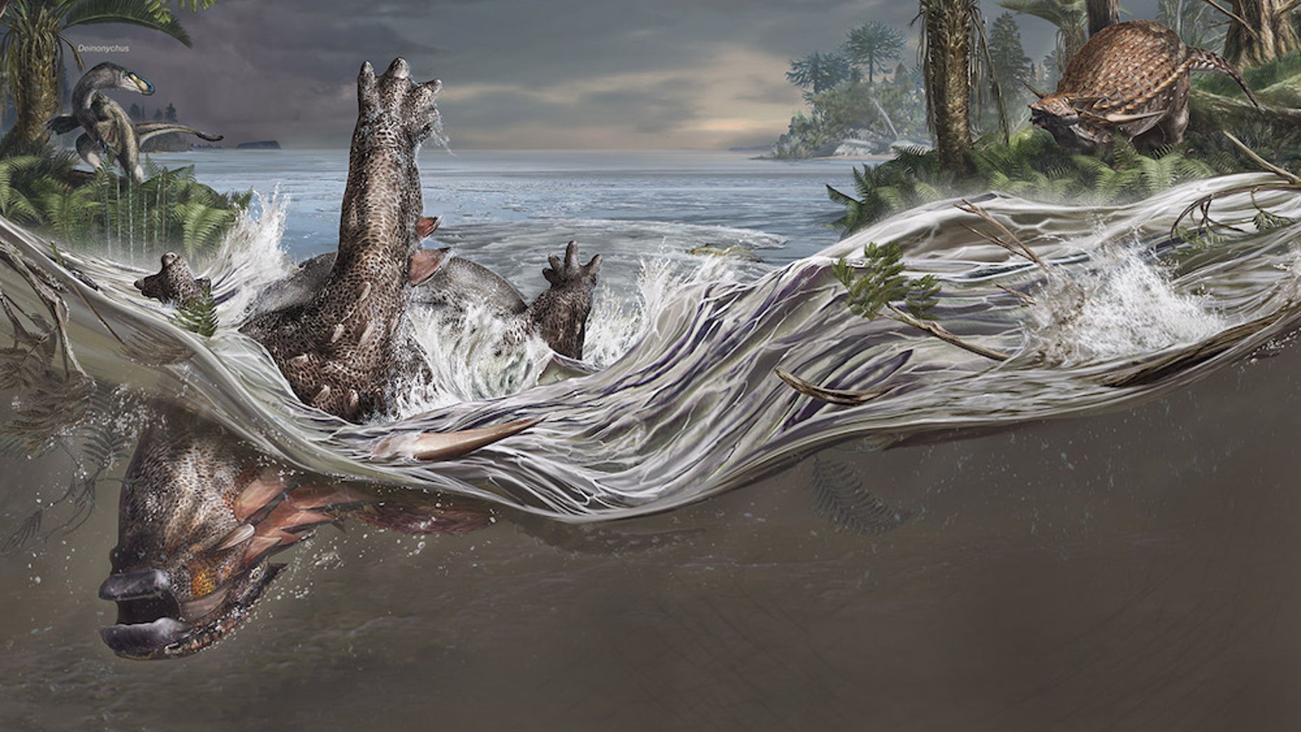 When the nodosaur <em>Borealopelta markmitchelli</em> died 110 million years ago, it was swept out to sea, out of the reach of predators.