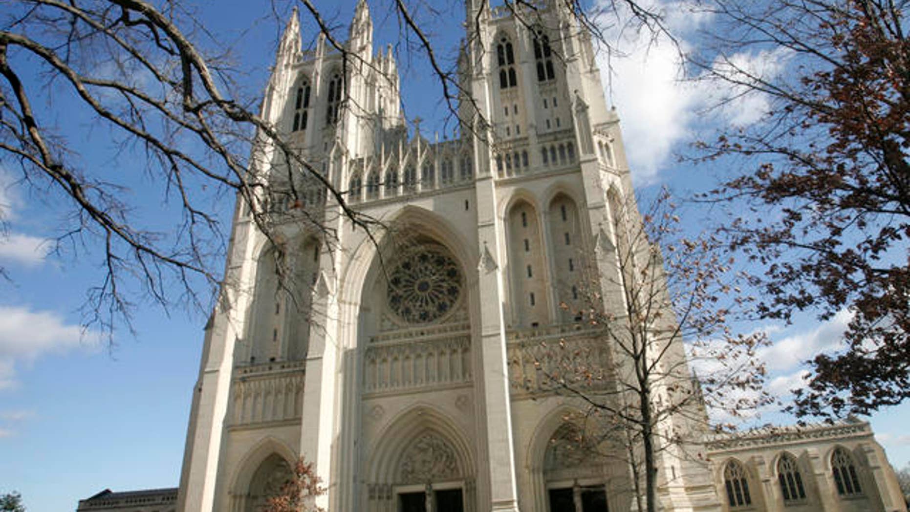 The National Cathedral in Washington.