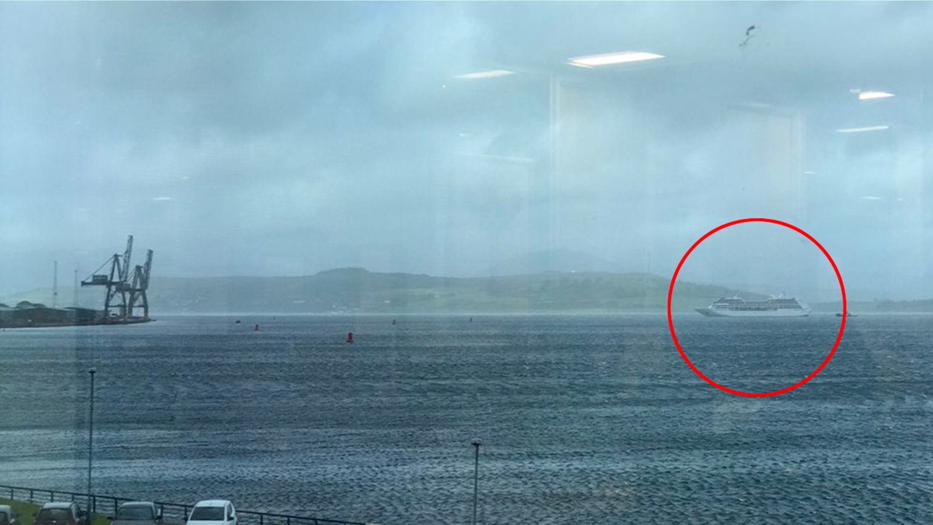The vessel was halfway a 12-day cruise in the U.K. and Ireland.