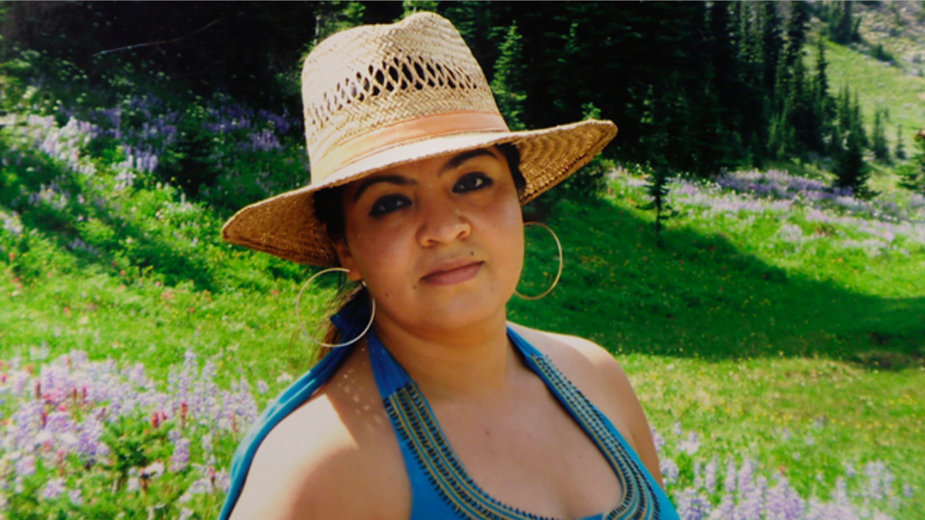 FILE - This 2009 file family photo provided by Grisel Rodriguez shows Nestora Salgado, who has been detained since she was arrested Aug. 21, 2013 in the state of Guerrero, south of Mexico City, where she had been leading a vigilante group targeting police corruption and drug cartel violence. A proposal to free a Salgado, who holds dual U.S.-Mexico nationality has become a subject of heated debate in Mexico. Victims-rights activists say freeing her would be an added offense to victims of unlawful detention. Supporters claim she is a crime-fighter and victim of a political vendetta. (AP Photo/Grisel Rodriguez, File)