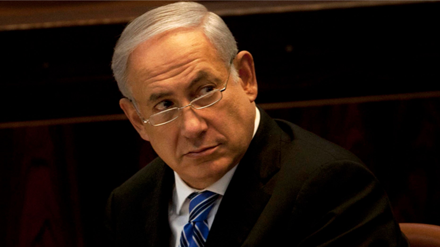 May 16: Israeli Prime Minister Benjamin Netanyahu in the Knesset, Israel's parliament, in Jerusalem.