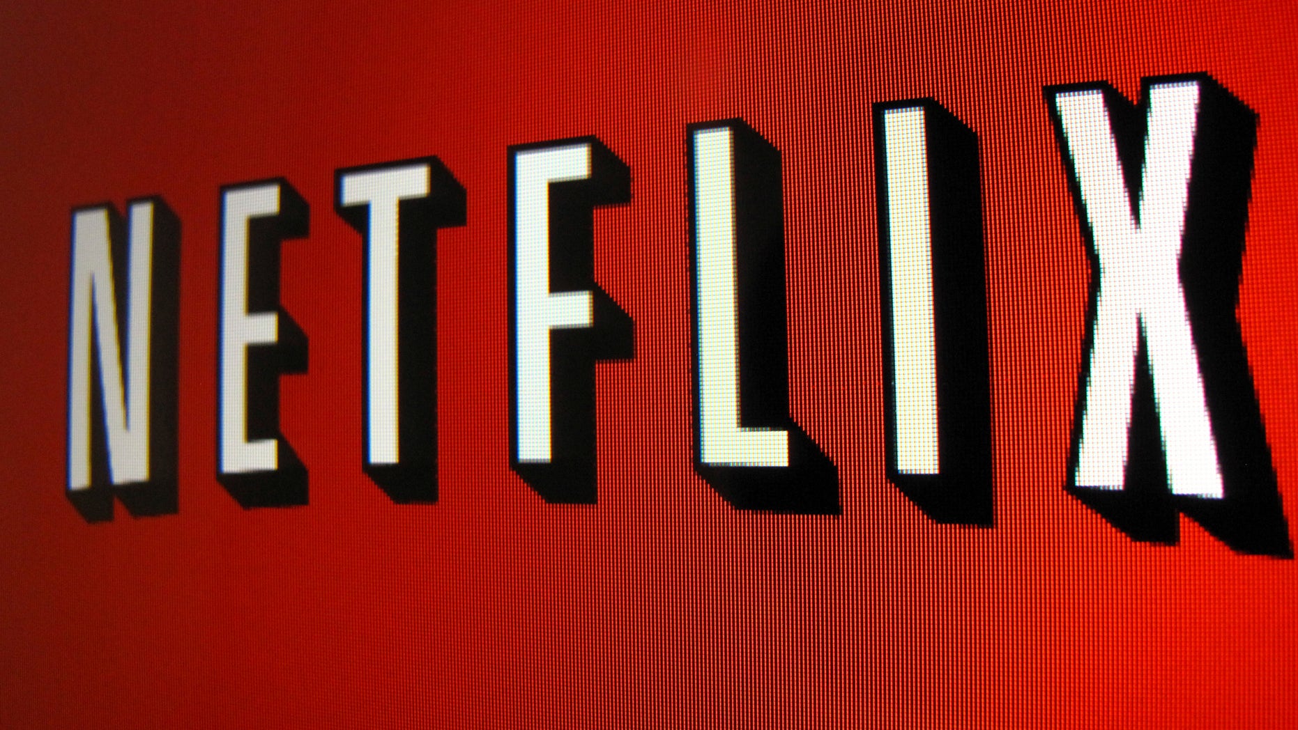 The Netflix logo is is shown on an ipad in Encinitas, California, April 19,2013. Netflix Inc reported on April 22, 2013 a first-quarter profit that beat Wall Street expectations as the dominant video rental service added new streaming subscribers in the United States. Netflix shares soared to $207.39 in after-hours trading, rising 19 percent from a close of $174.37 on Nasdaq. For January through March, Netflix recorded $19 million in net income, excluding a loss for retiring debt, and adjusted earnings per share of 31 cents. Picture taken April 19, 2013. REUTERS/Mike Blake (UNITED STATES) - RTXYW4I