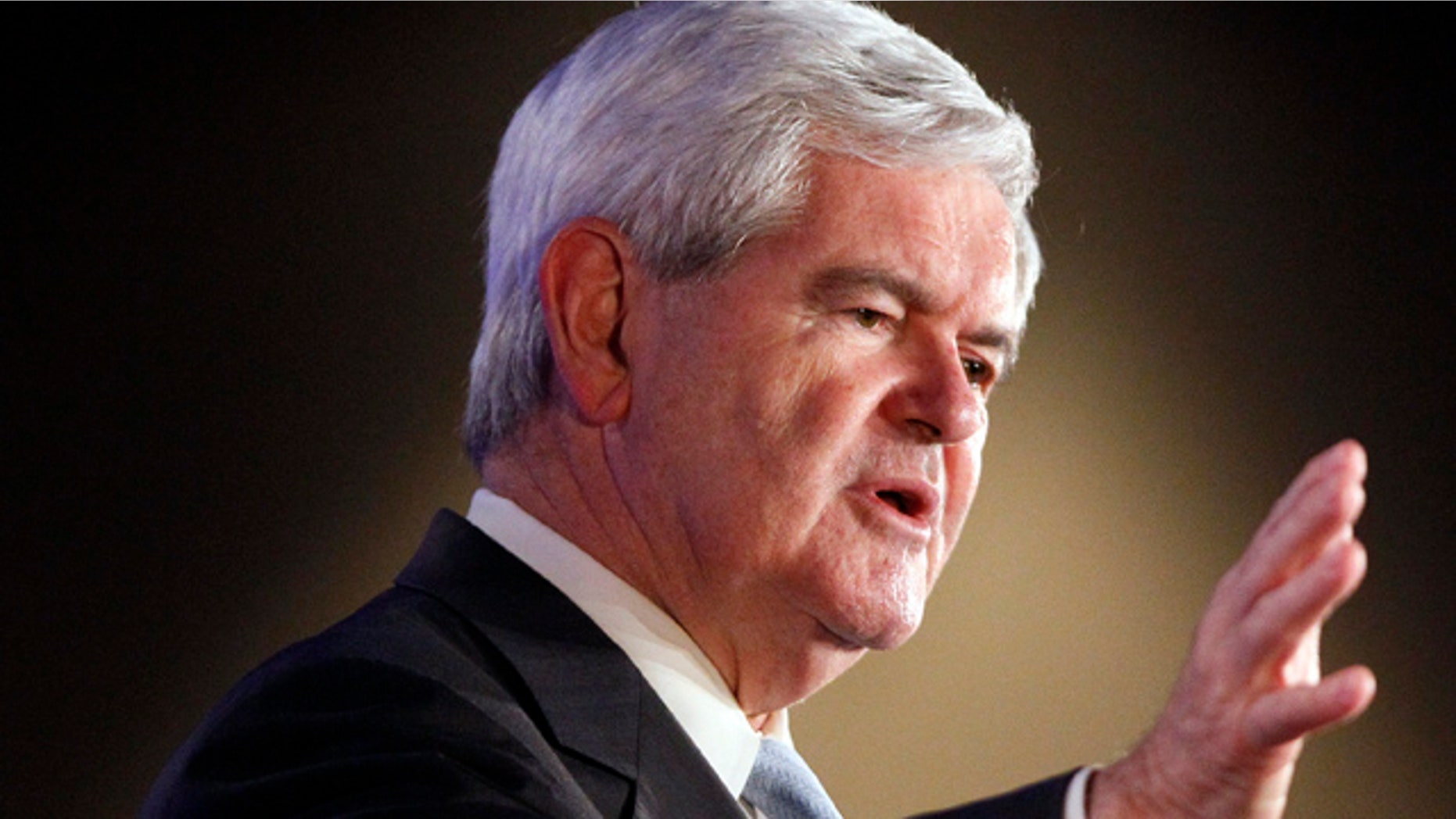 June 16: Newt Gingrich speaks at the Republican Leadership Conference in New Orleans. News reports of another pricey Tiffany's credit account may hurt his candidacy.