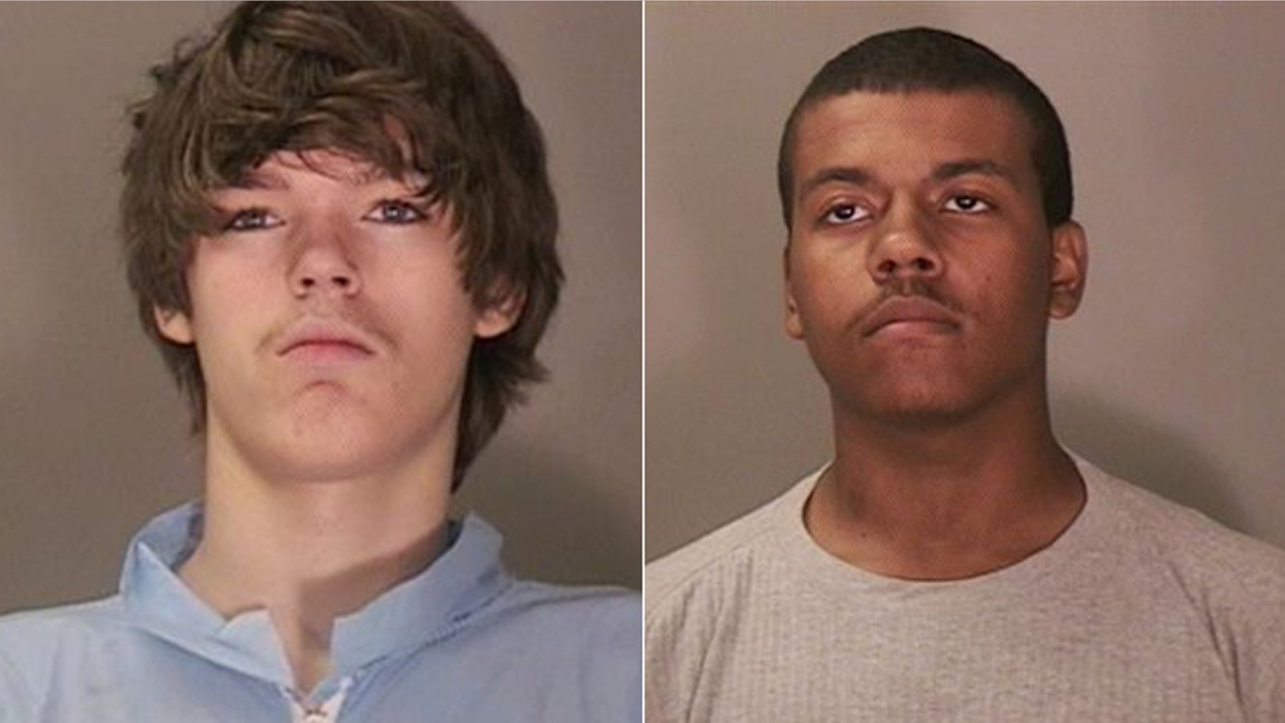 Aug. 27, 2012: These photos provided by the Niagara Falls Police Department show John Freeman, left, and Tyler Best, 18.