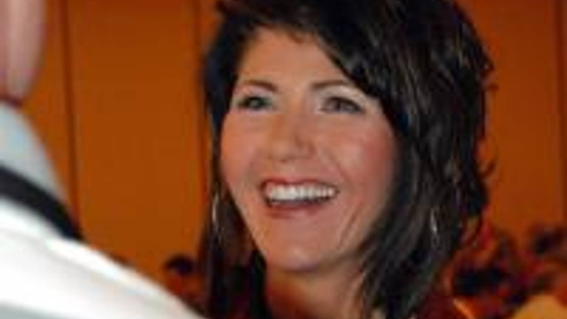 Noem at the South Dakota Republican State Convention in Huron, S.D., June 25, 2010