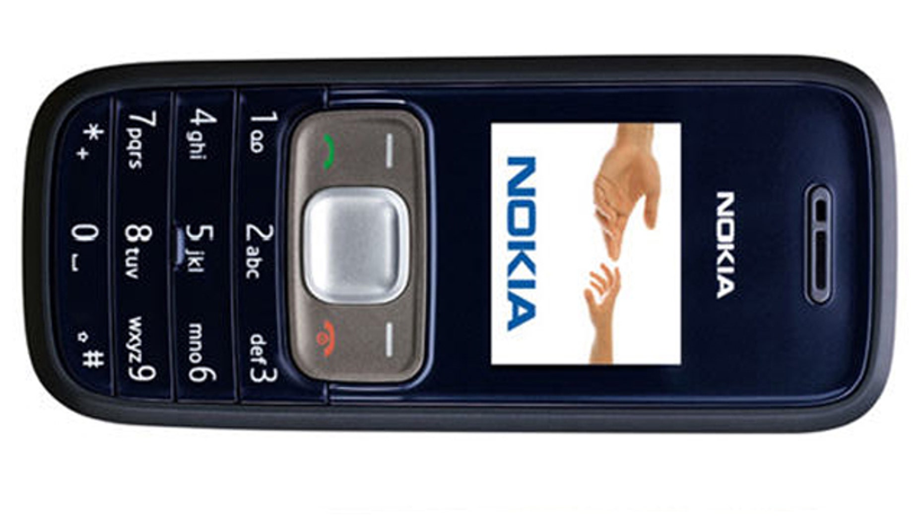 The phone that exploded was believed to be a Nokia 1209, such as the one pictured here.