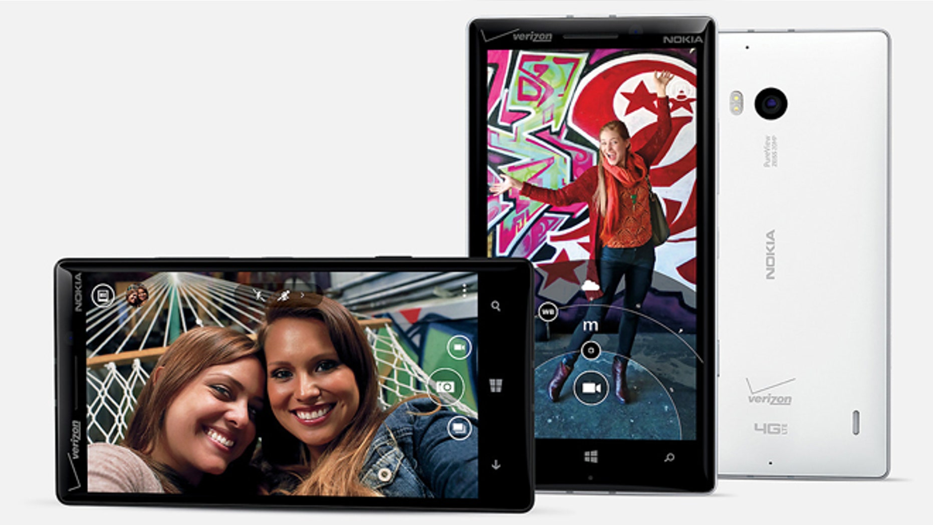The new Nokia Lumia Icon smartphone.