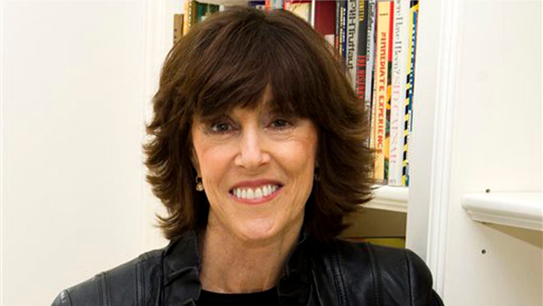 Nov. 3, 2010: In this file photo shows author, screenwriter and director Nora Ephron at her home in New York.