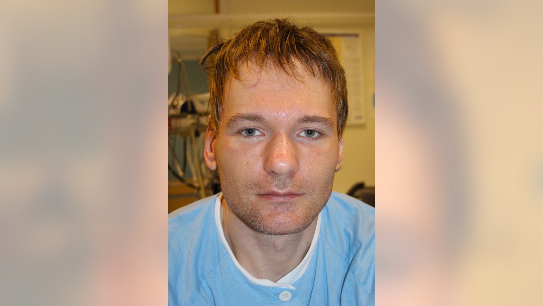 April 8. 2014: Picture distributed by Norwegian police shows a man who understands five languages but claims he can't remember his own name. A