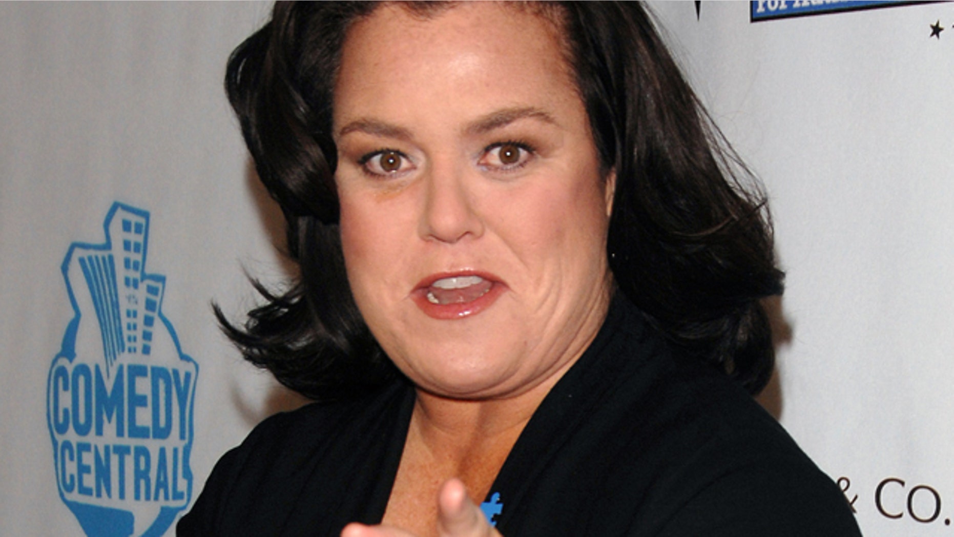 FILE April 2008: Rosie O'Donnell arrives at Comedy Central's 'Night of Too Many Stars' special.