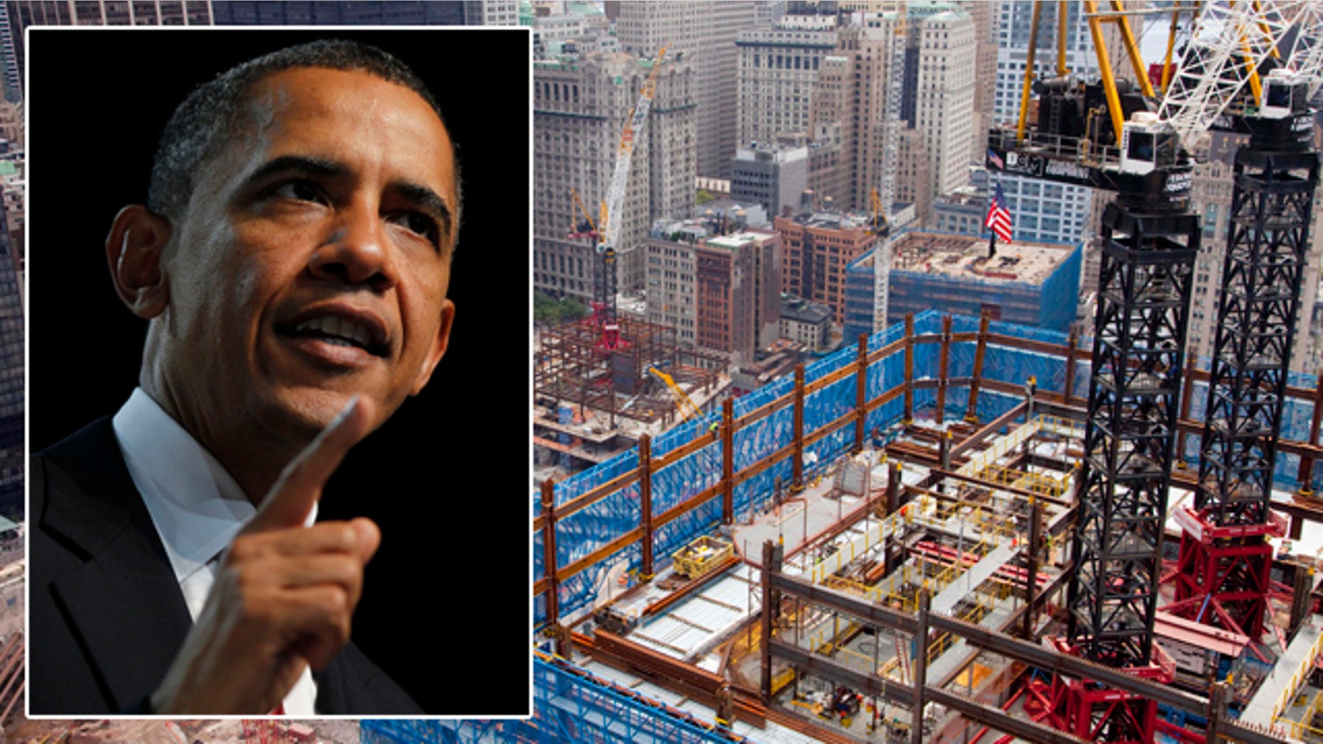 President Obama on Friday forcefully endorsed building a mosque near ground zero, saying the country's founding principles demanded no less.