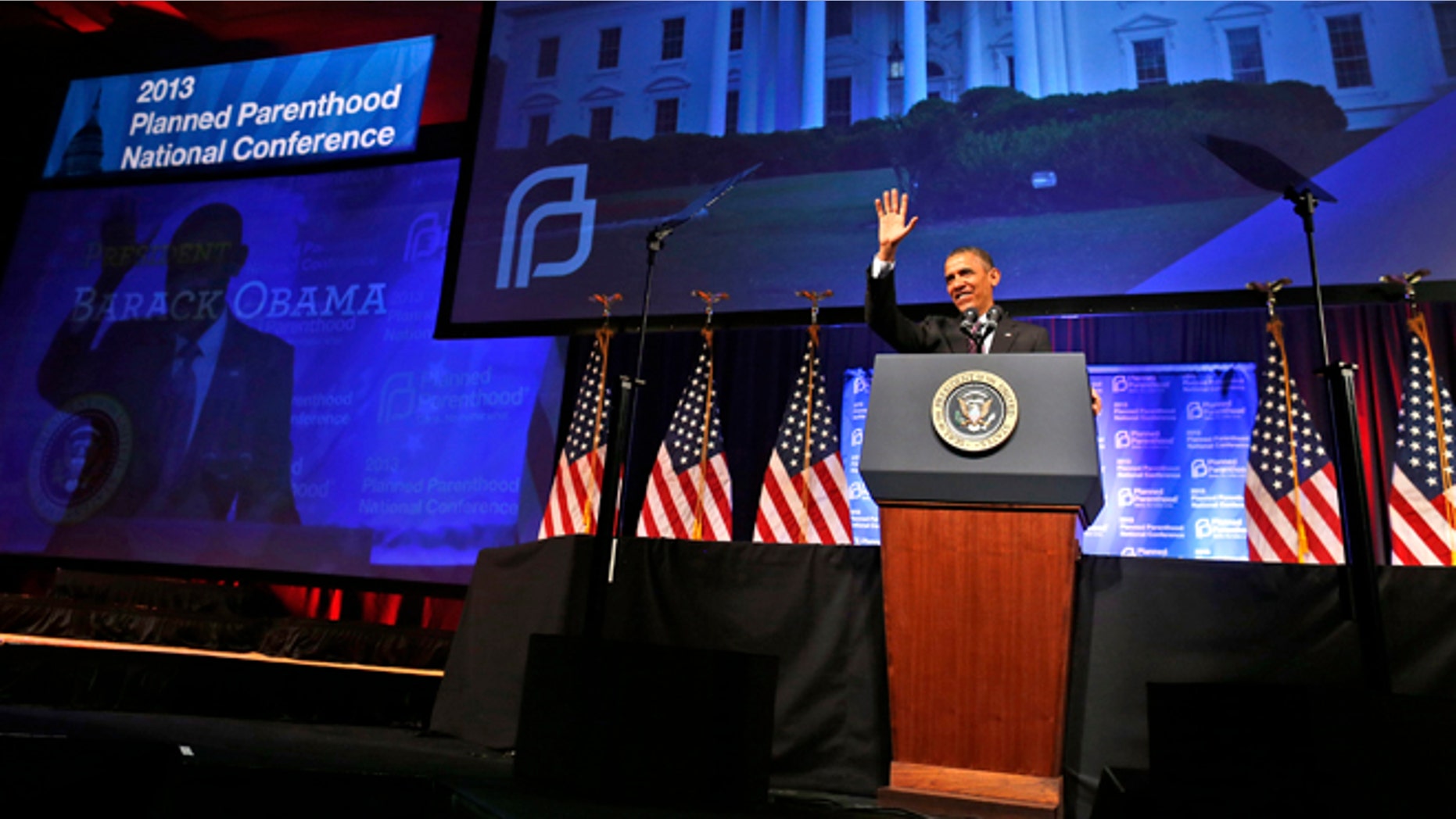 April 26, 2013: President Obama speaks at the 2013 Planned Parenthood National Conference in Washington.