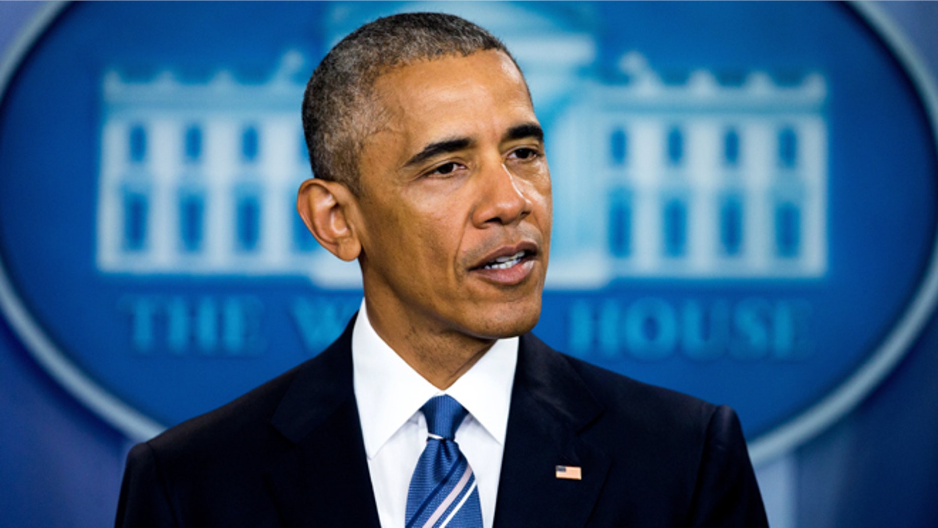 President Barack Obama speaks in the White House briefing room in Washington, Thursday, June 23, 2016, on the Supreme Court decision on immigration. A tie vote by the Supreme Court is blocking President Barack Obama's immigration plan that sought to shield millions living in the U.S. illegally from deportation. (AP Photo/Andrew Harnik)