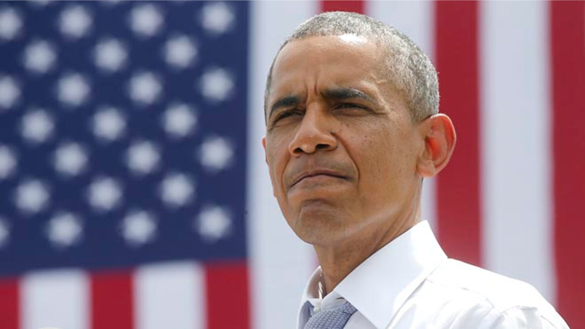 President Barack Obama on Tuesday, July 1, 2014, at the Georgetown Waterfront Park in Washington.