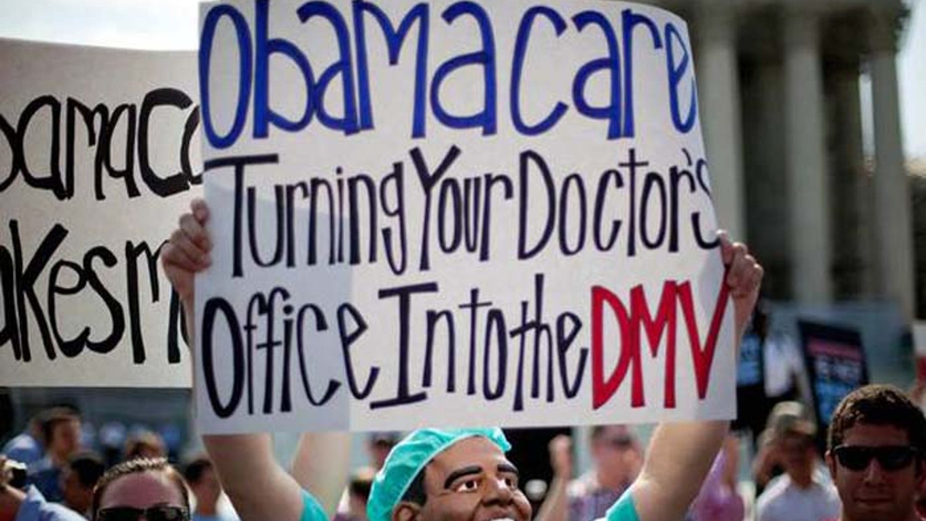 A short-term alternative to President Obama's controversial health care plan could rob exchanges of the healthiest customers. (AP)