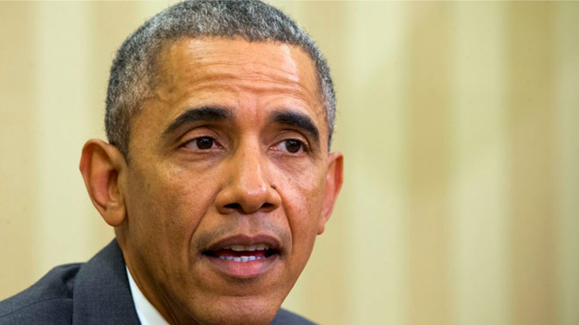 March 3, 2015: President Obama in the Oval Office.