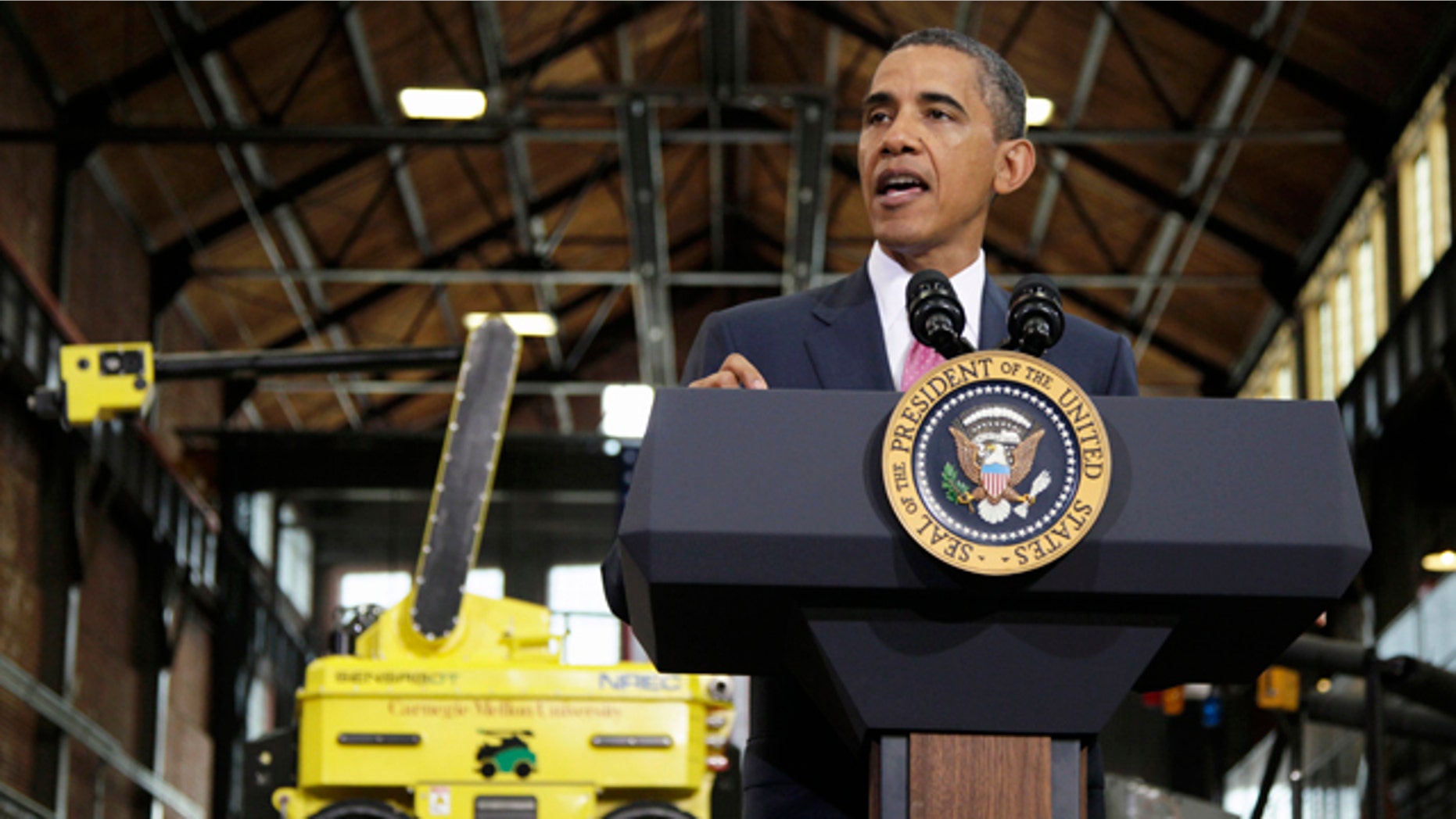 June 24: President Barack Obama speaks at Carnegie Mellon University in Pittsburgh.