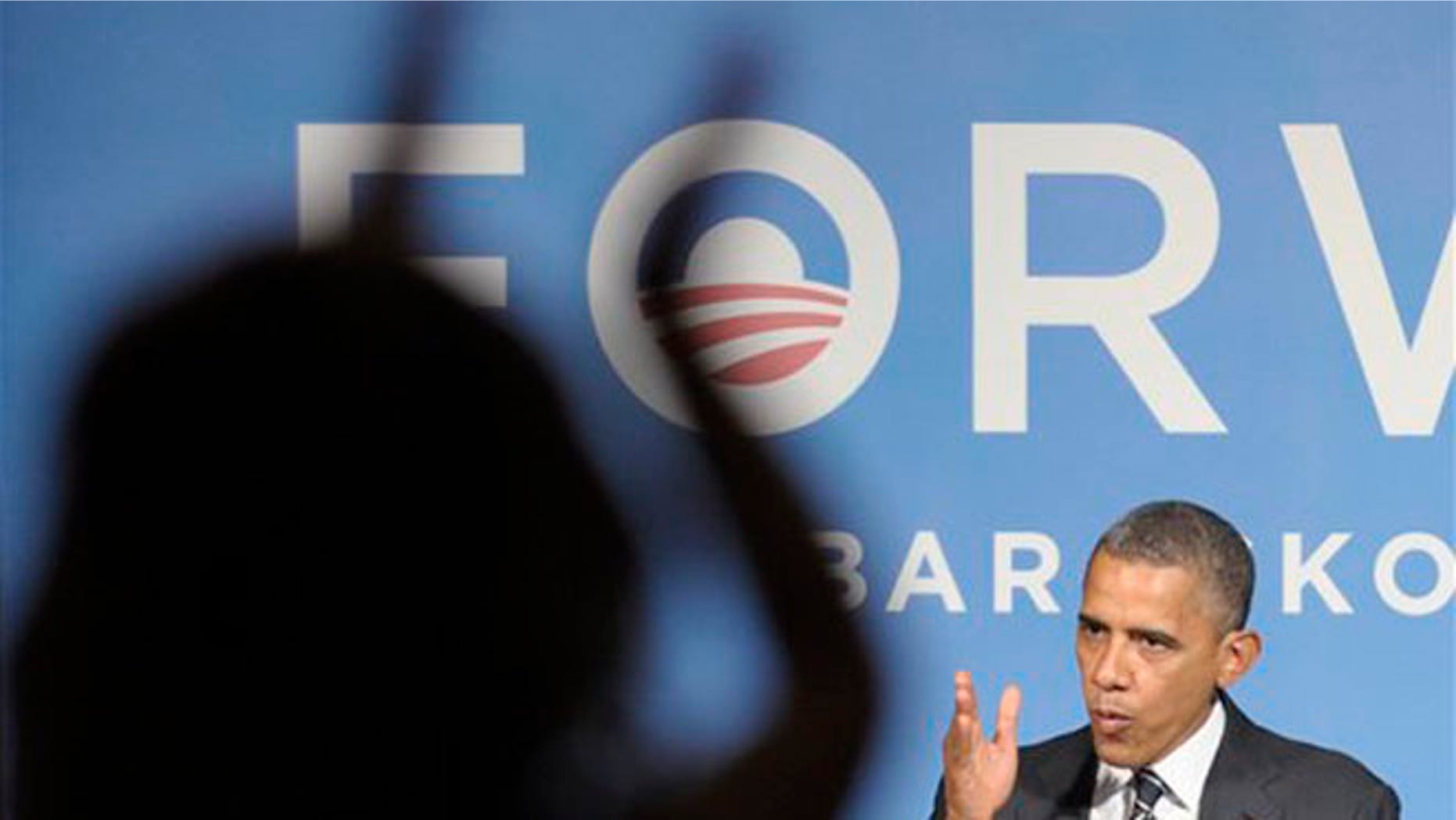FILE: Sept. 28, 2012: President Barack Obama speaks at a campaign event in Washington.
