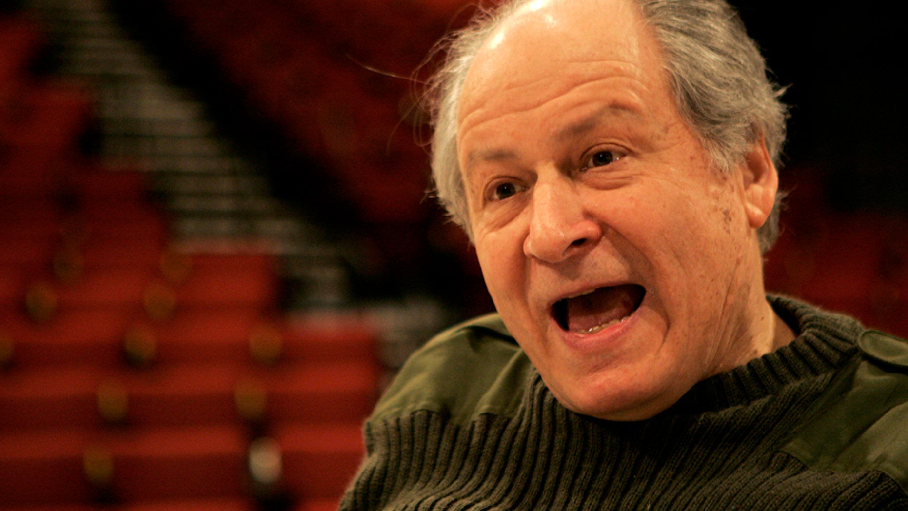 In this Feb. 9, 2006 file photo, actor David Margulies talks about his role in the play "The Murder of Isaac," in Baltimore.