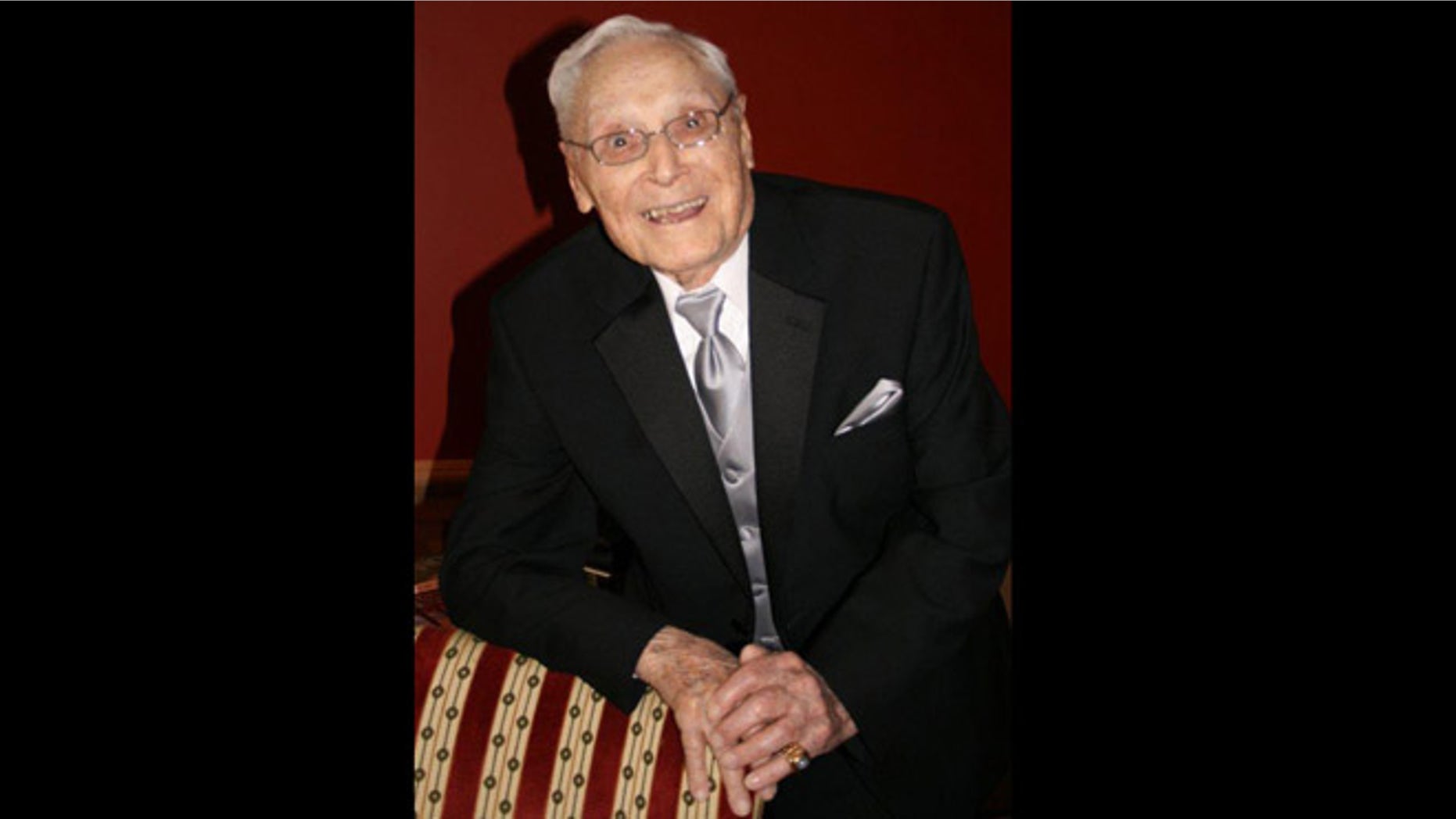 In this undated family photo, David Morris Kern is shown at a family gathering in Paradise Valley, Ariz. Kern, the creator of Orajel, a medicine for toothaches and later mouth sores, died Friday at the age of 103.